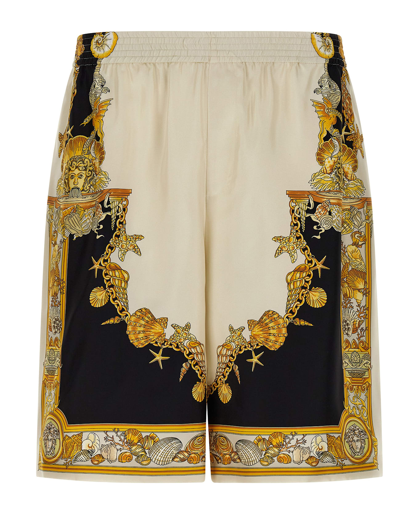 Versace 
coral Theatre
 Print Bermuda Shorts