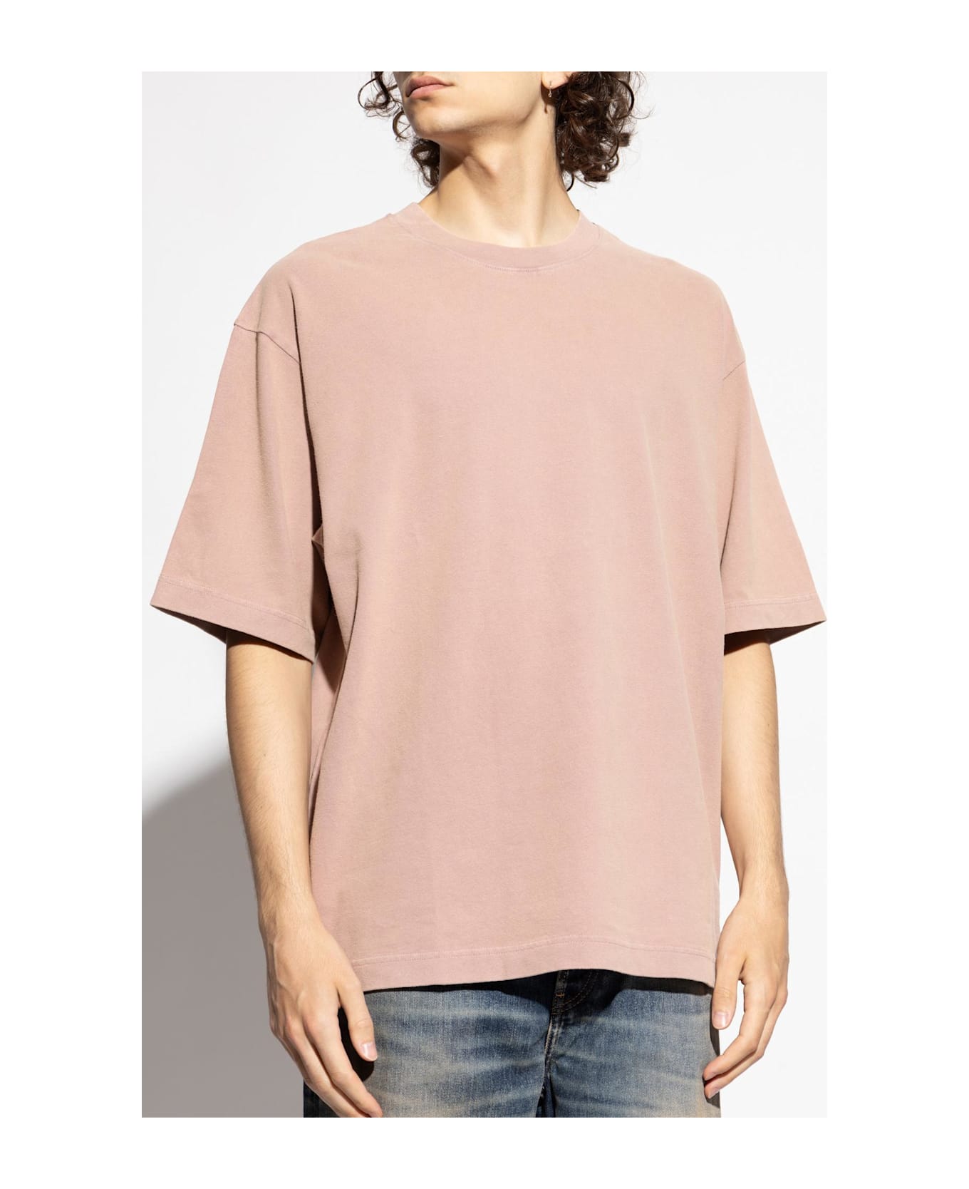 Acne Studios Cotton T-shirt - Lavender purple