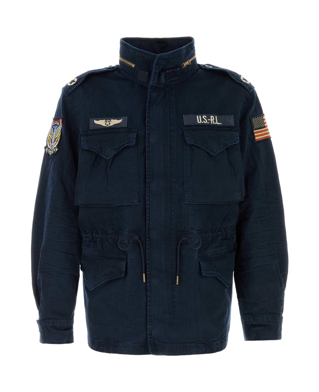 Ralph Lauren Dark Blue Denim Jacket - AVIATOR NAVY