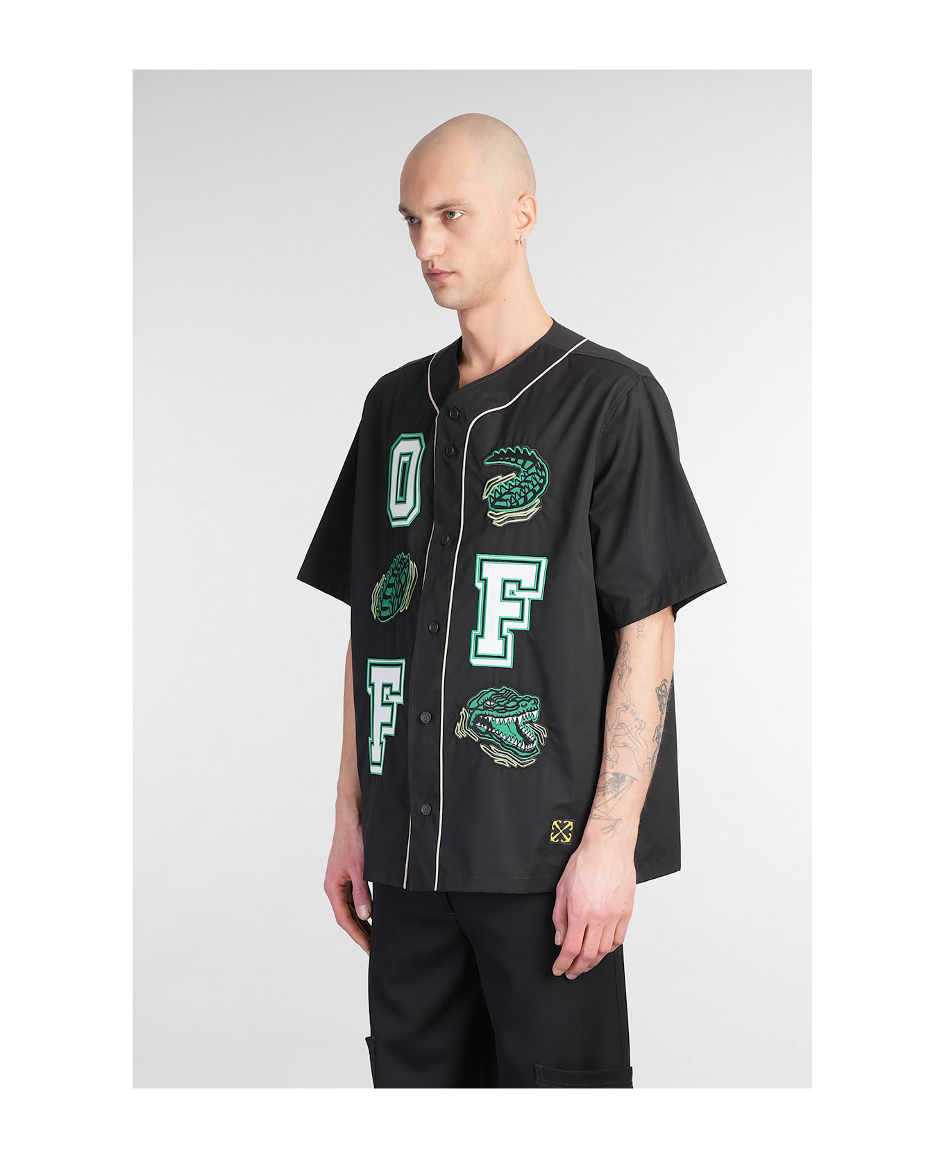 Off-White Shirt In Black Cotton - black