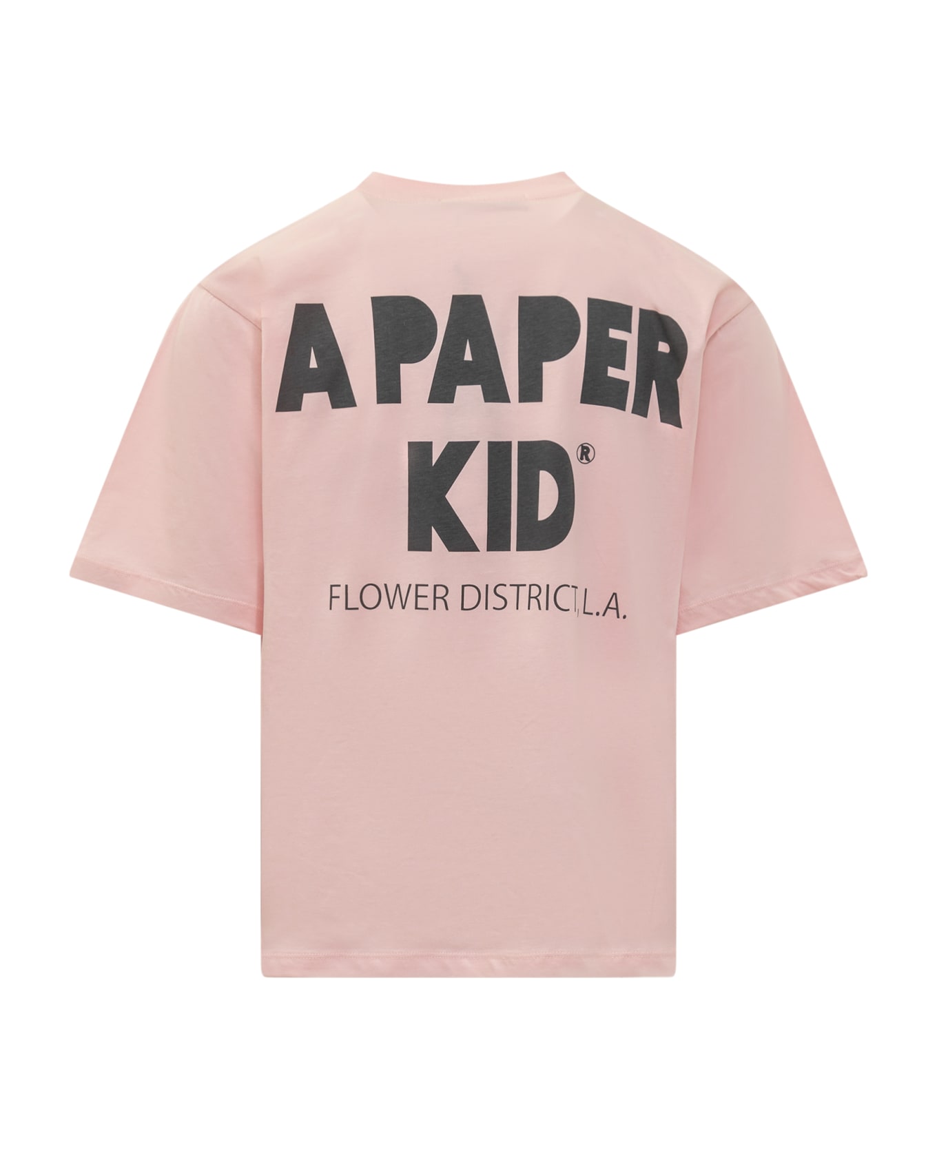 A Paper Kid Logo Print T-shirt