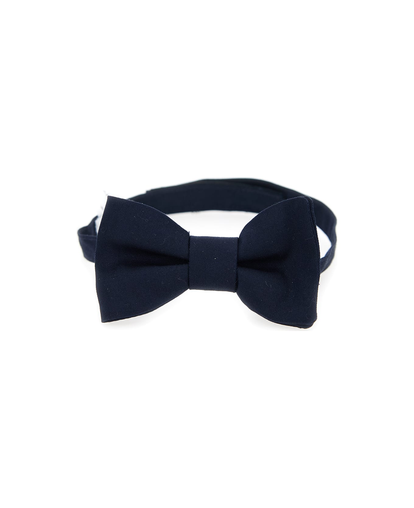 Il Gufo Blue Bow Tie Pre-knotted In Cotton Boy - Blu