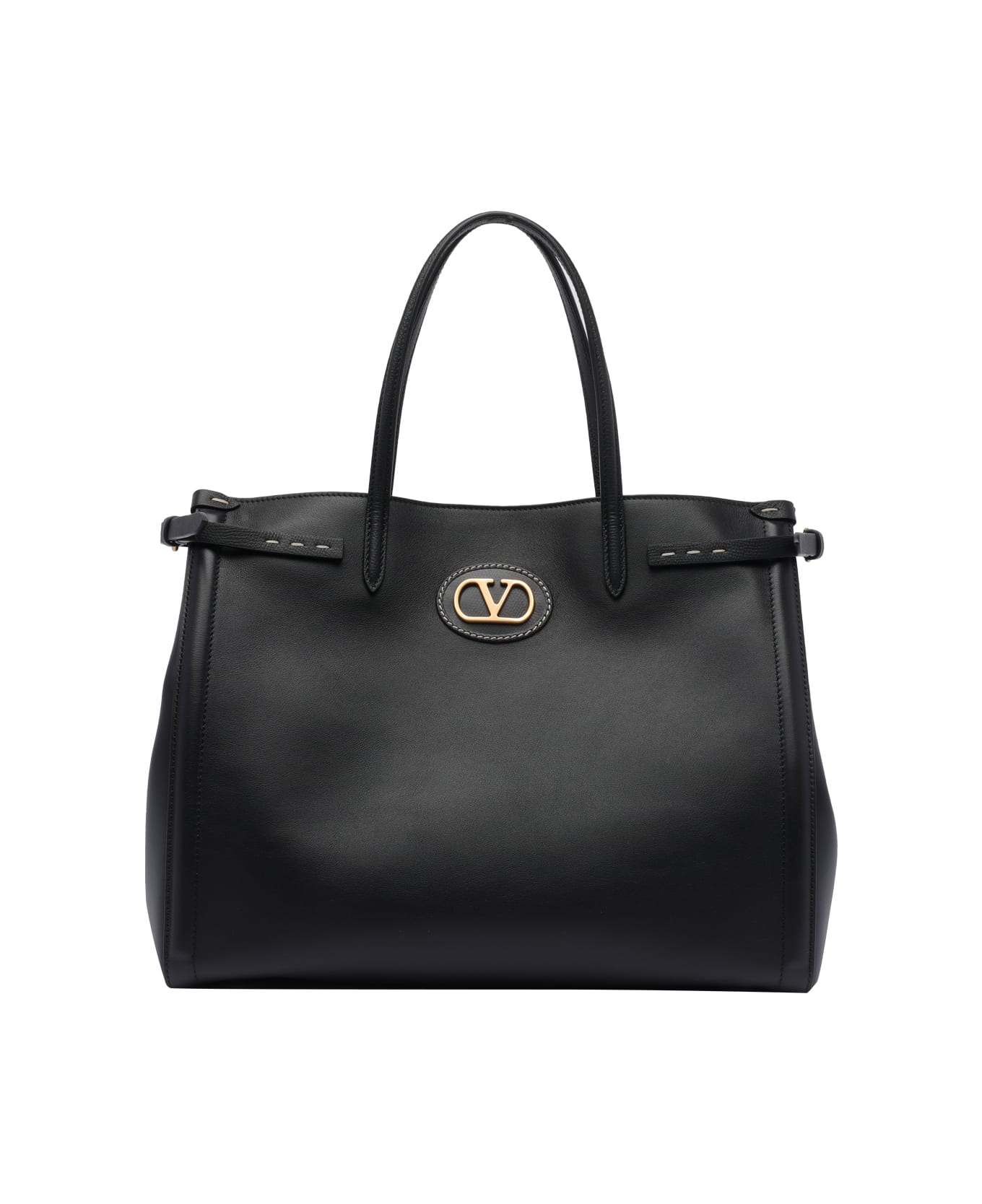 Valentino Garavani Medium Antibes Tote Bag - Black