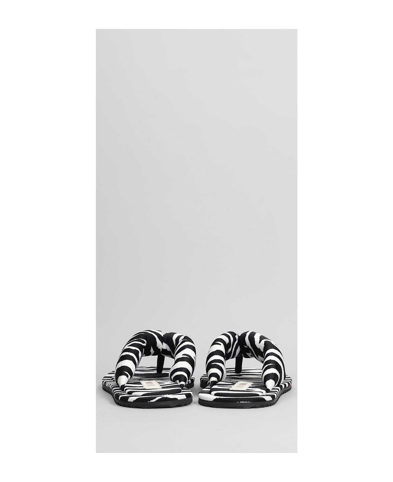 Indie Flats In White Lycra - Thumbnail 5