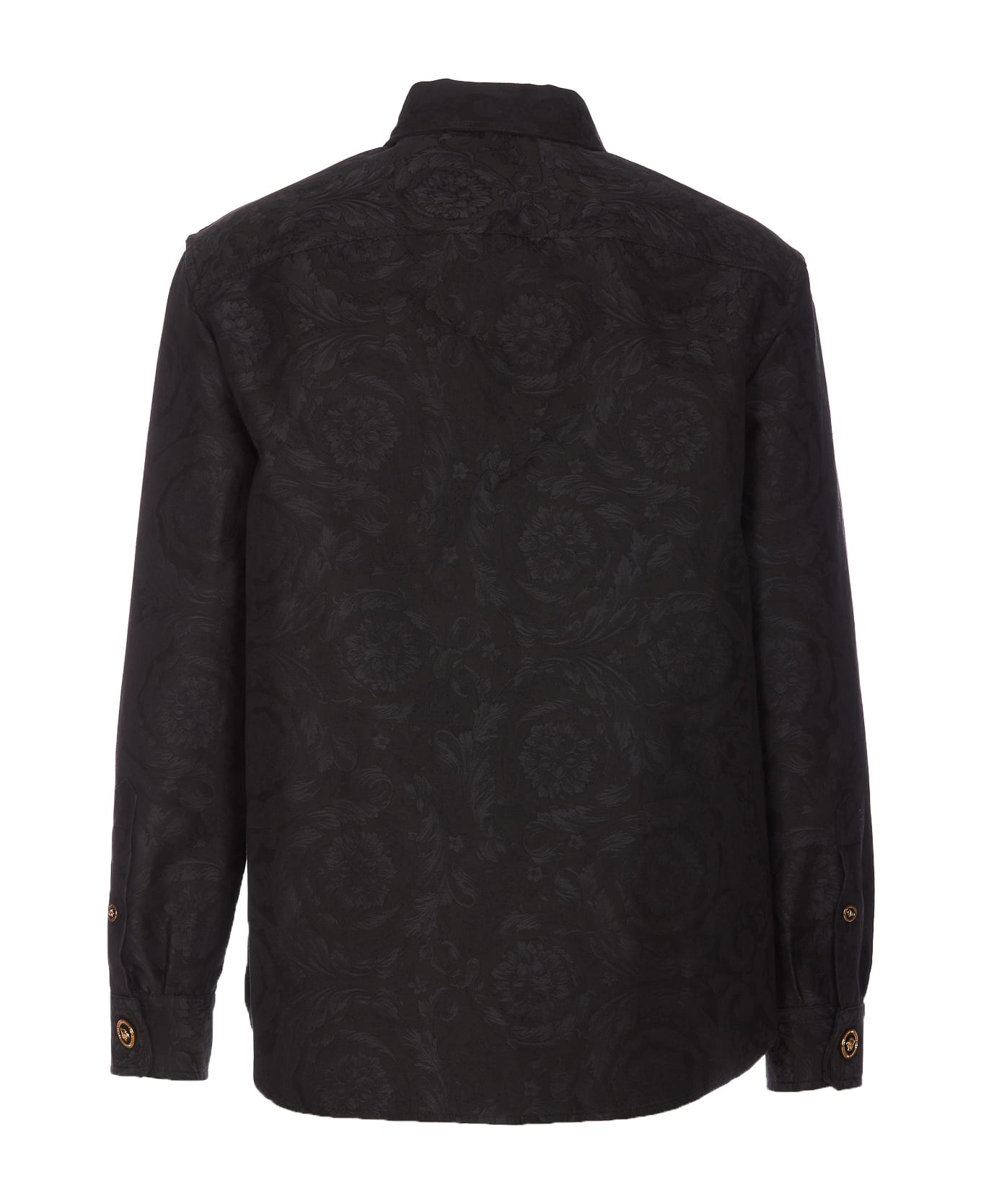 Versace Barocco Shirt Jacket - Grey