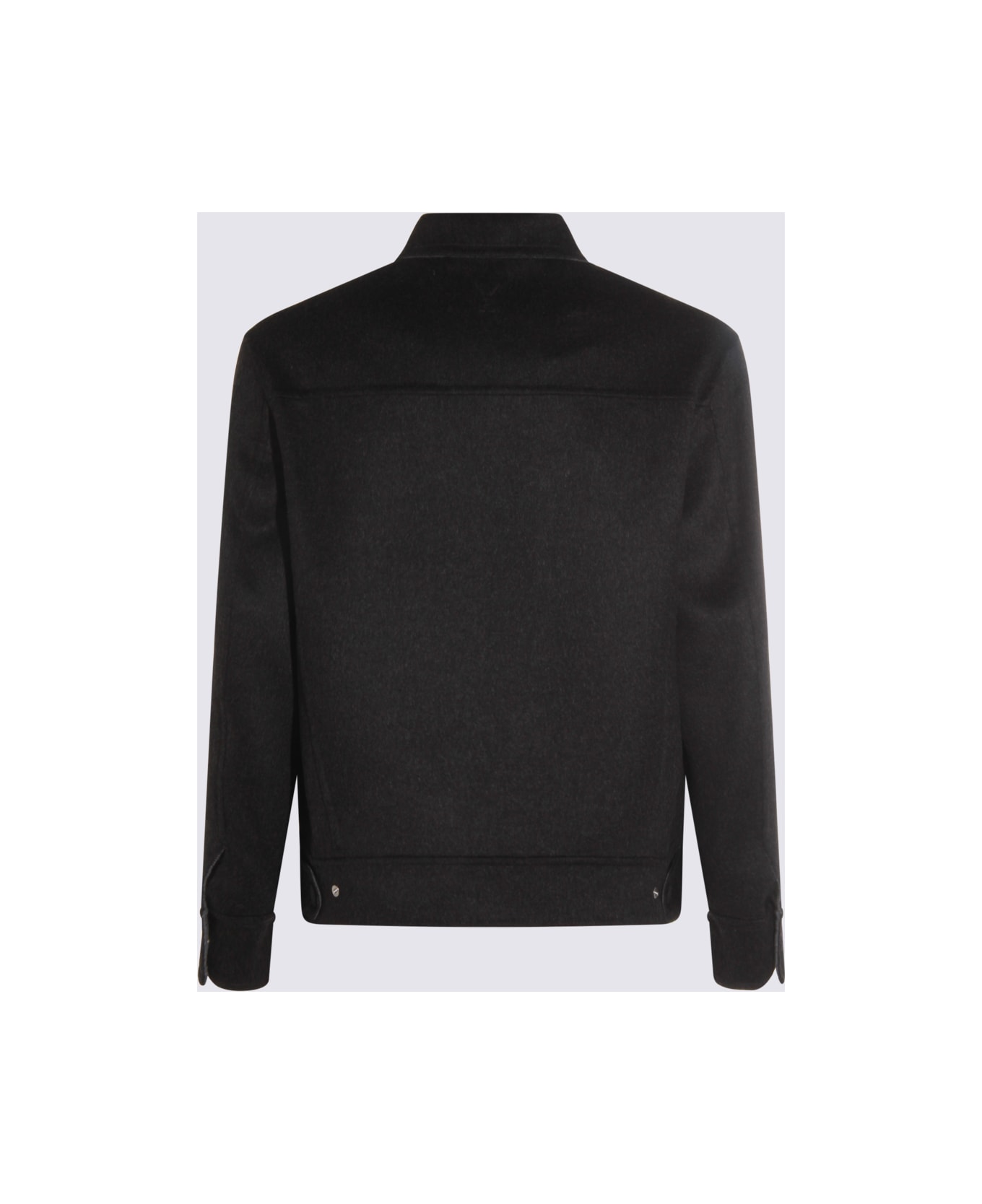 Ami Alexandre Mattiussi Grey Wool Casual Jacket - Grey