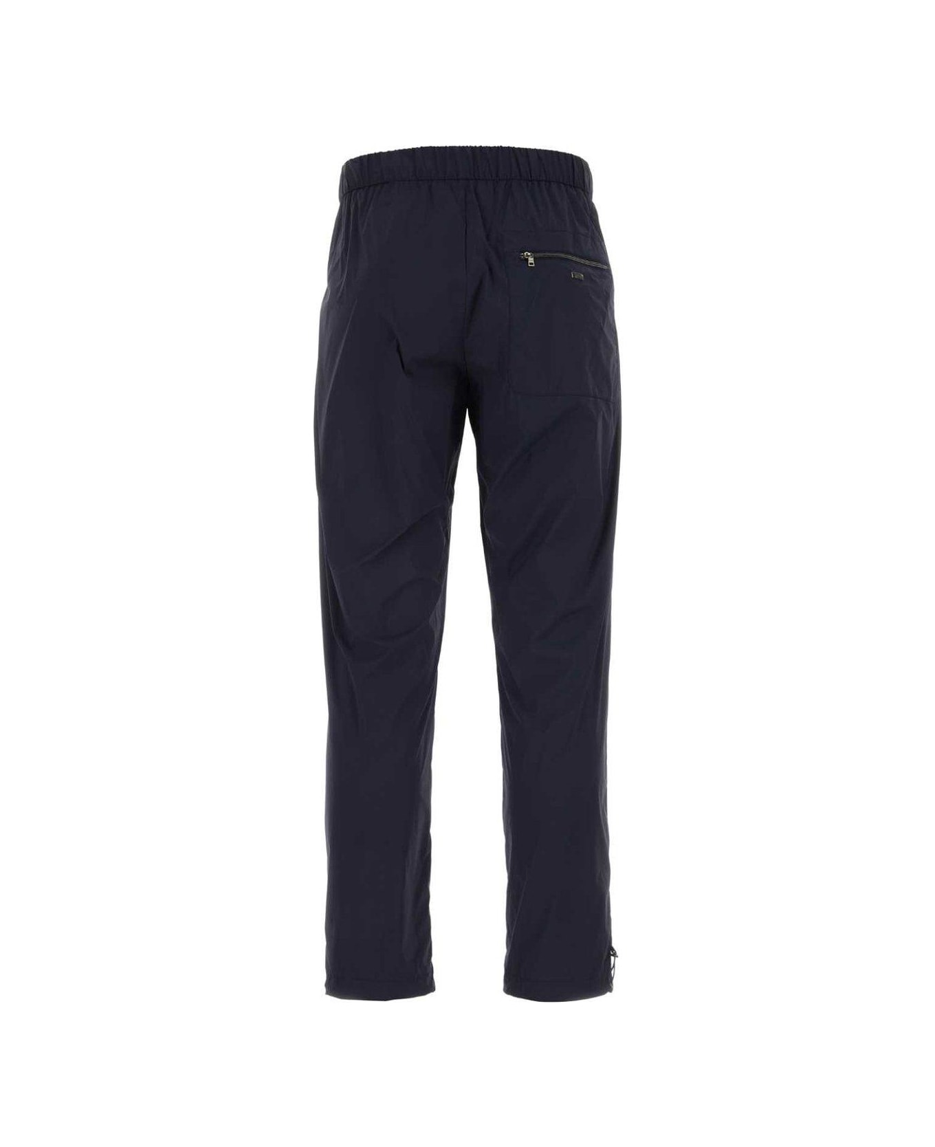 Herno Mid-rise Tapered Drawstring Trousers
