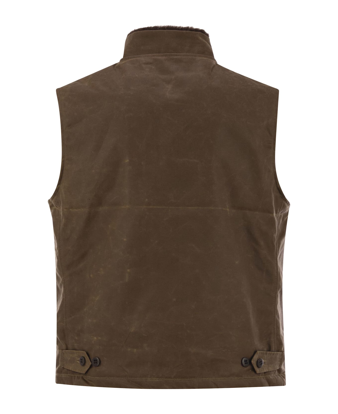 Manifattura Ceccarelli Mountain Vest - Velvet Waistcoat - Brown