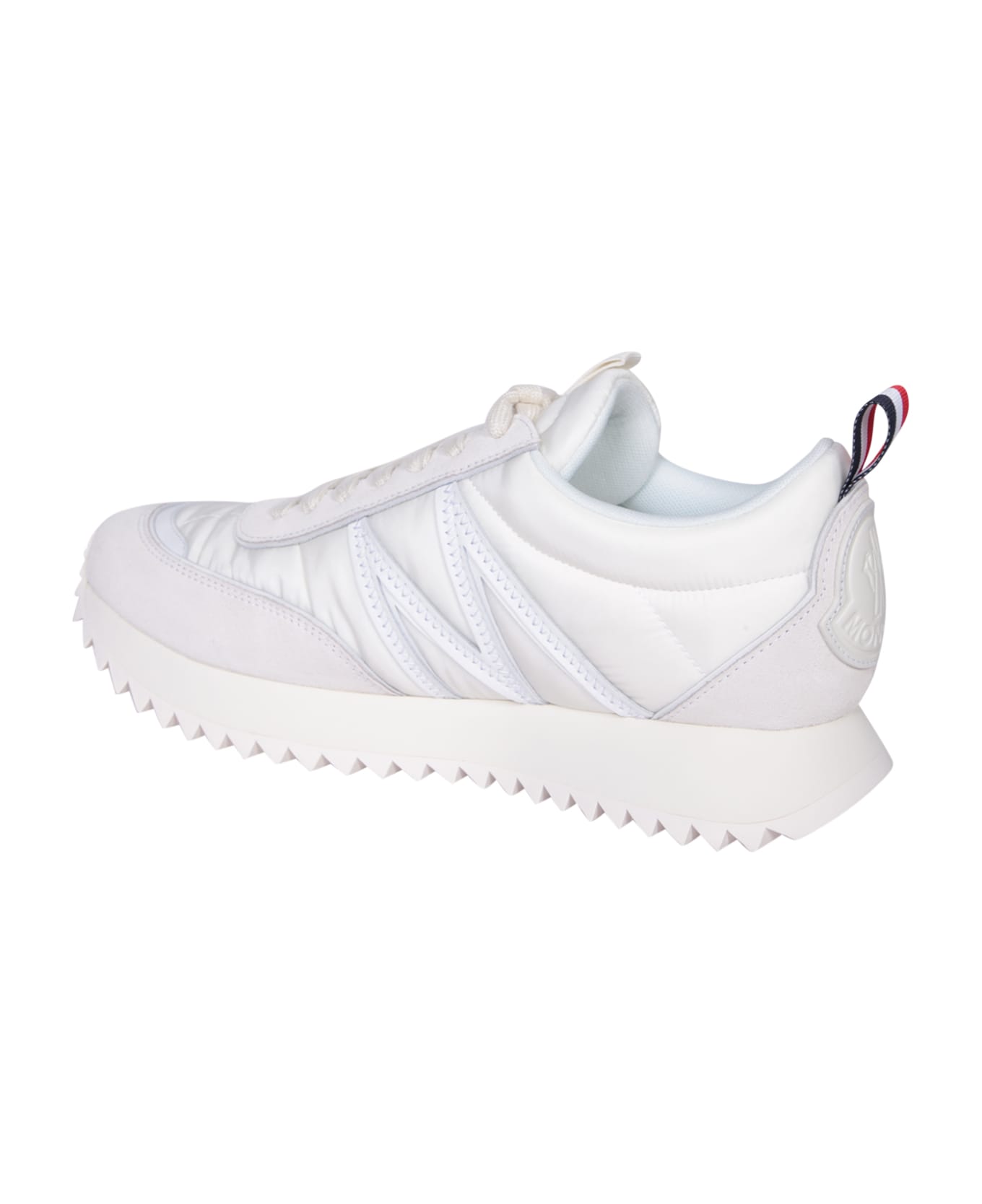Moncler Pacey Low White Sneakers - White