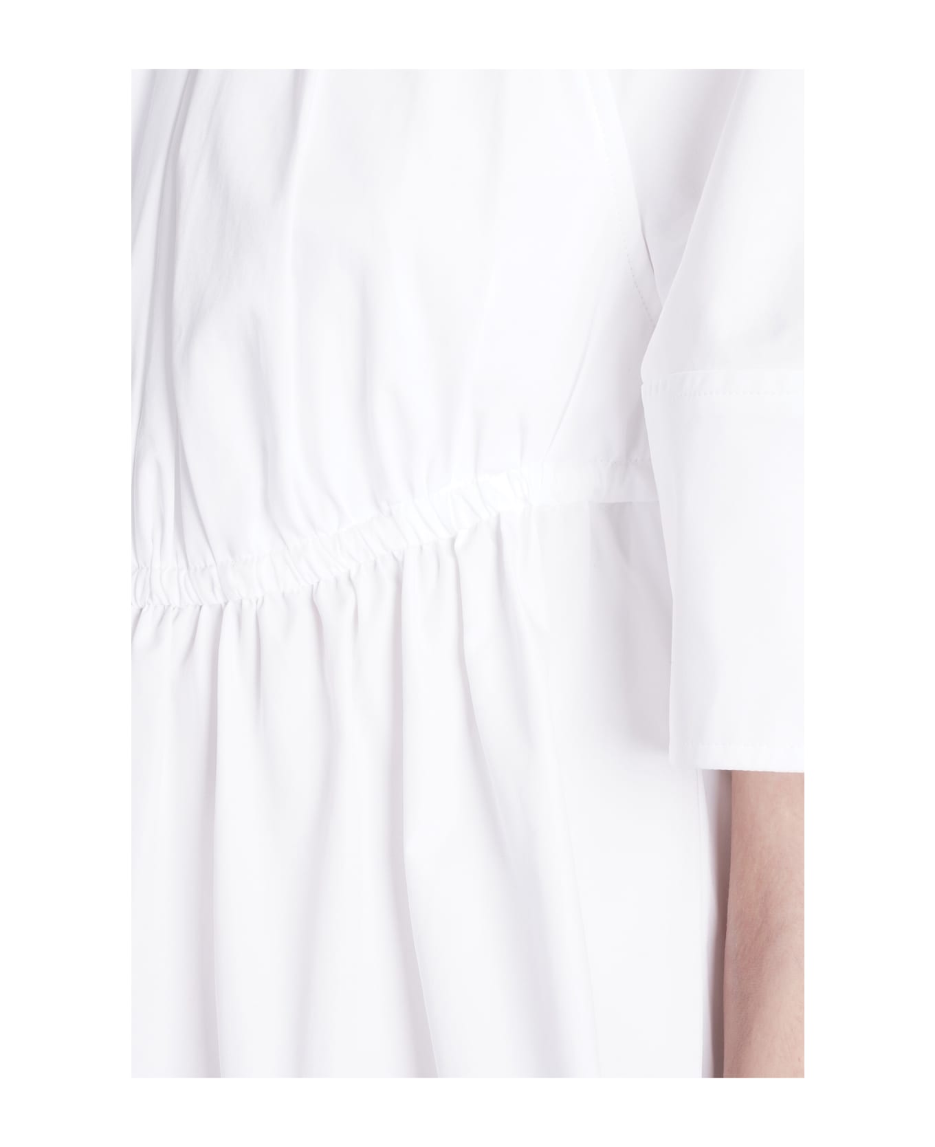 Jil Sander Blouse In White Cotton - white