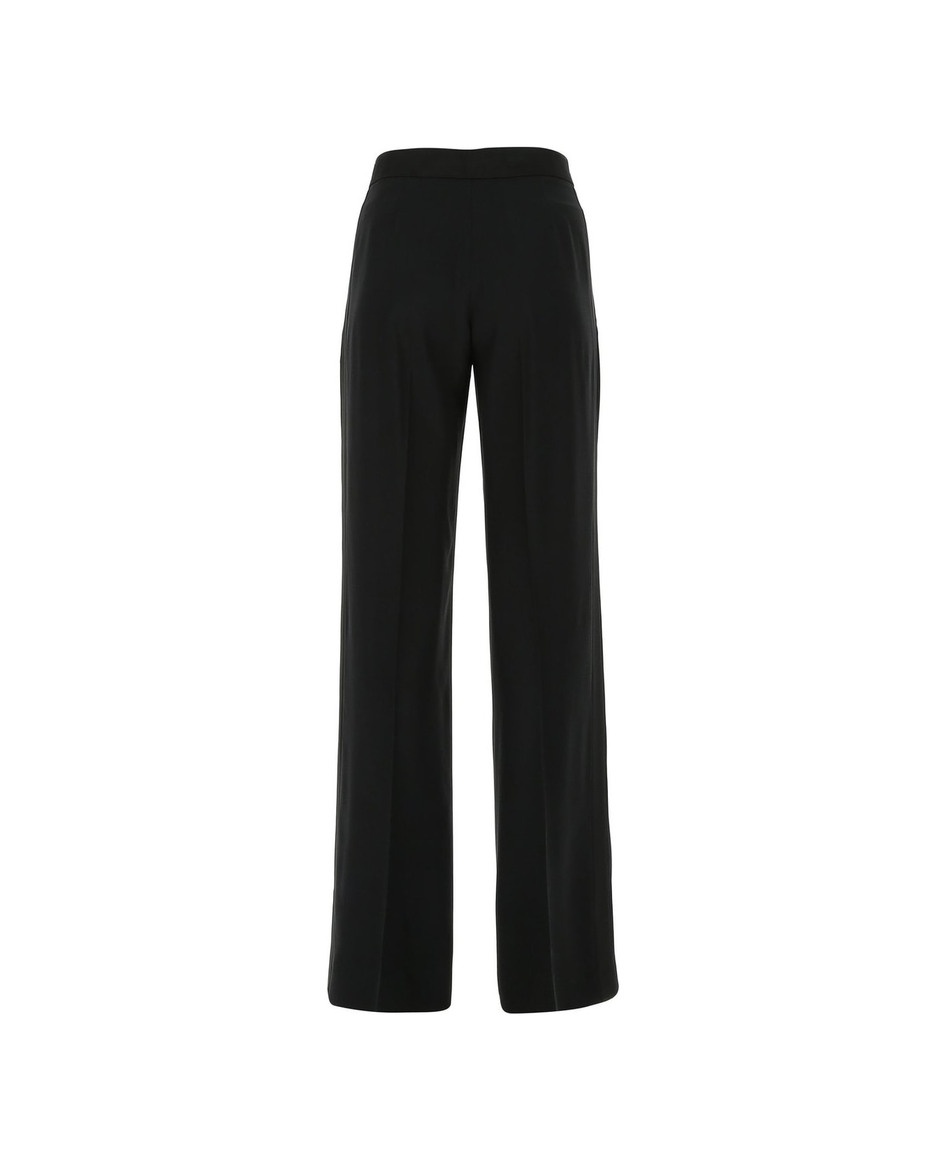 Alberta Ferretti High-waist Straight Leg Trousers - Nero