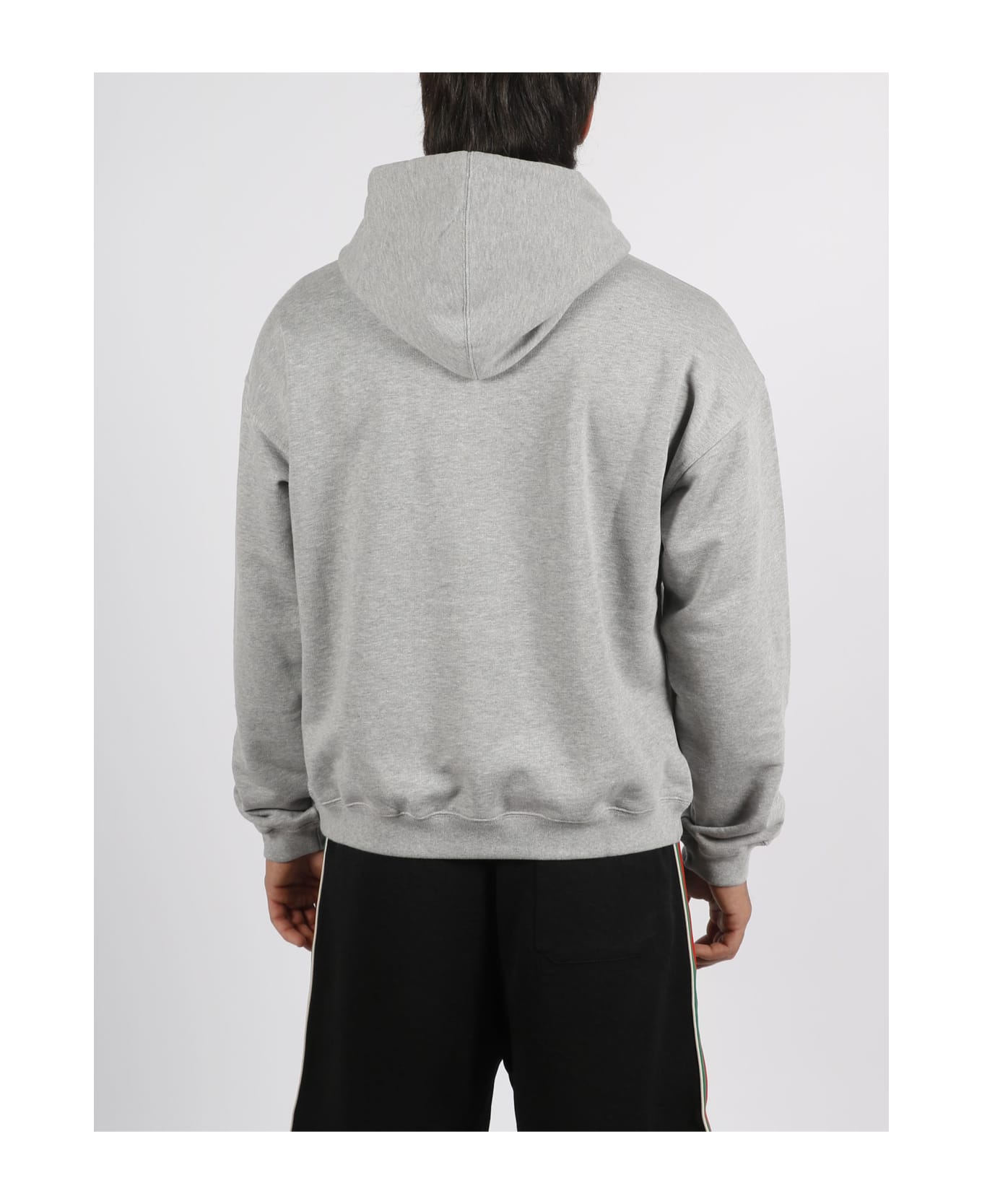 Gucci Melange Grey Cotton Sweatshirt - Grey フリース