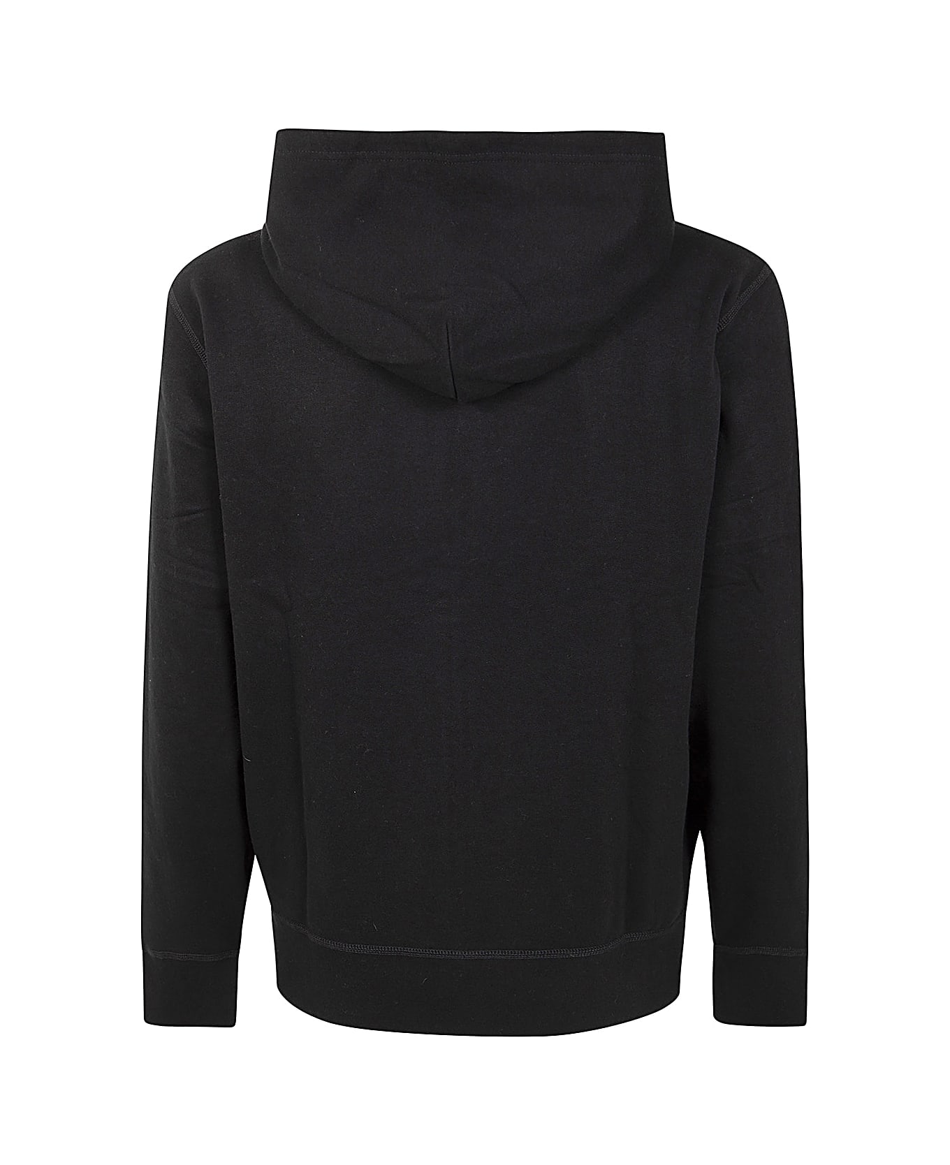 Polo Ralph Lauren Rl Fleece L/s Sweatshirt W/hood - Polo Black