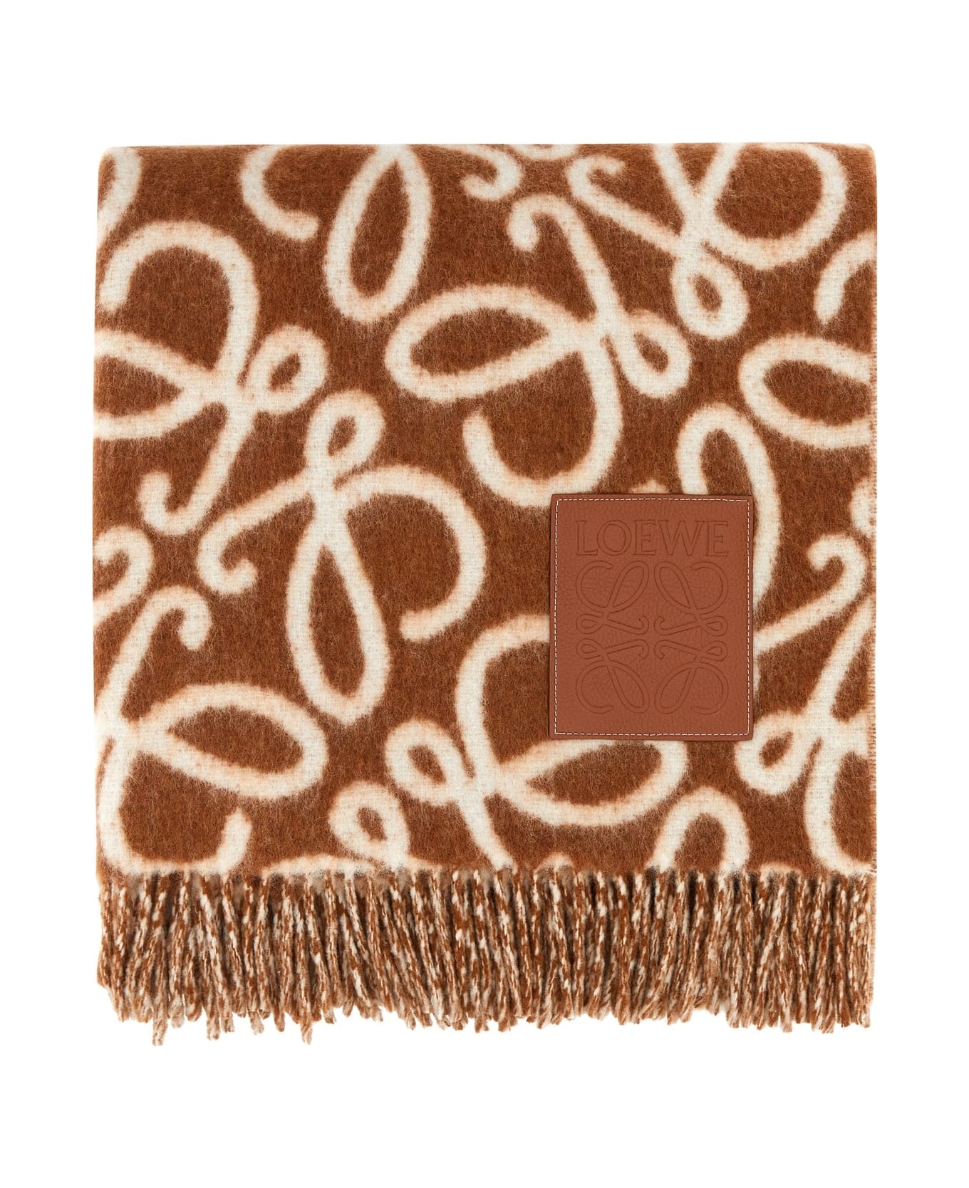 Loewe Coperta - BROWNWHITE