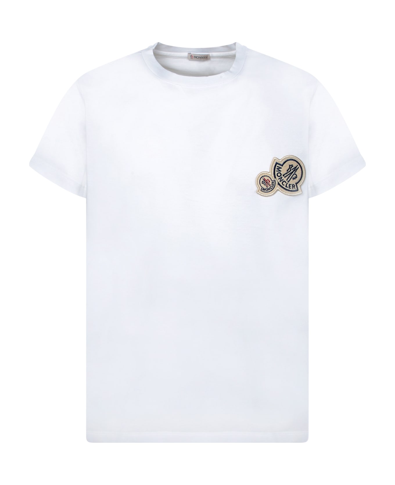 Moncler Logo White T-shirt - White