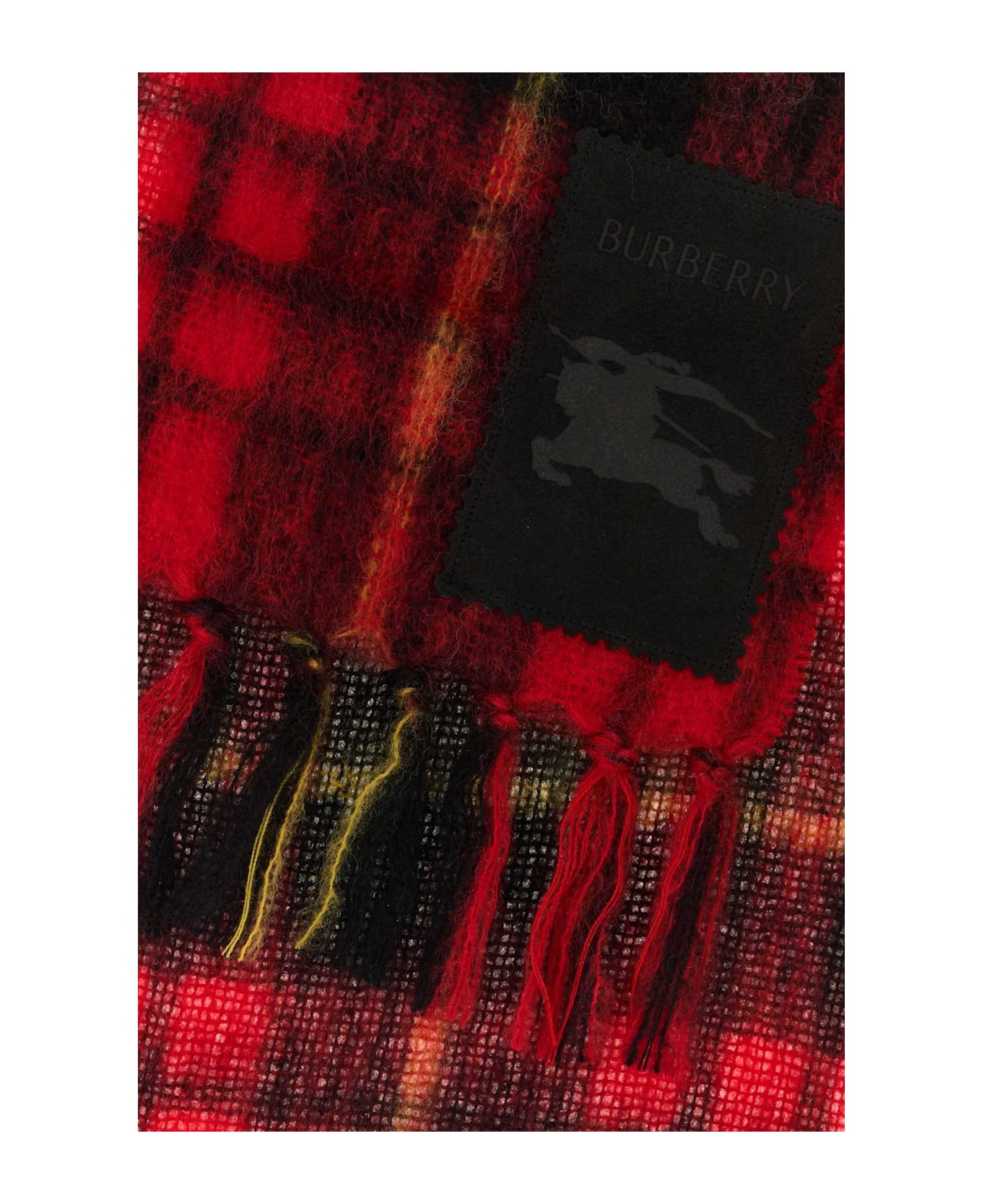 Burberry Embroidered Mohair Blend Scarf - POSTRED