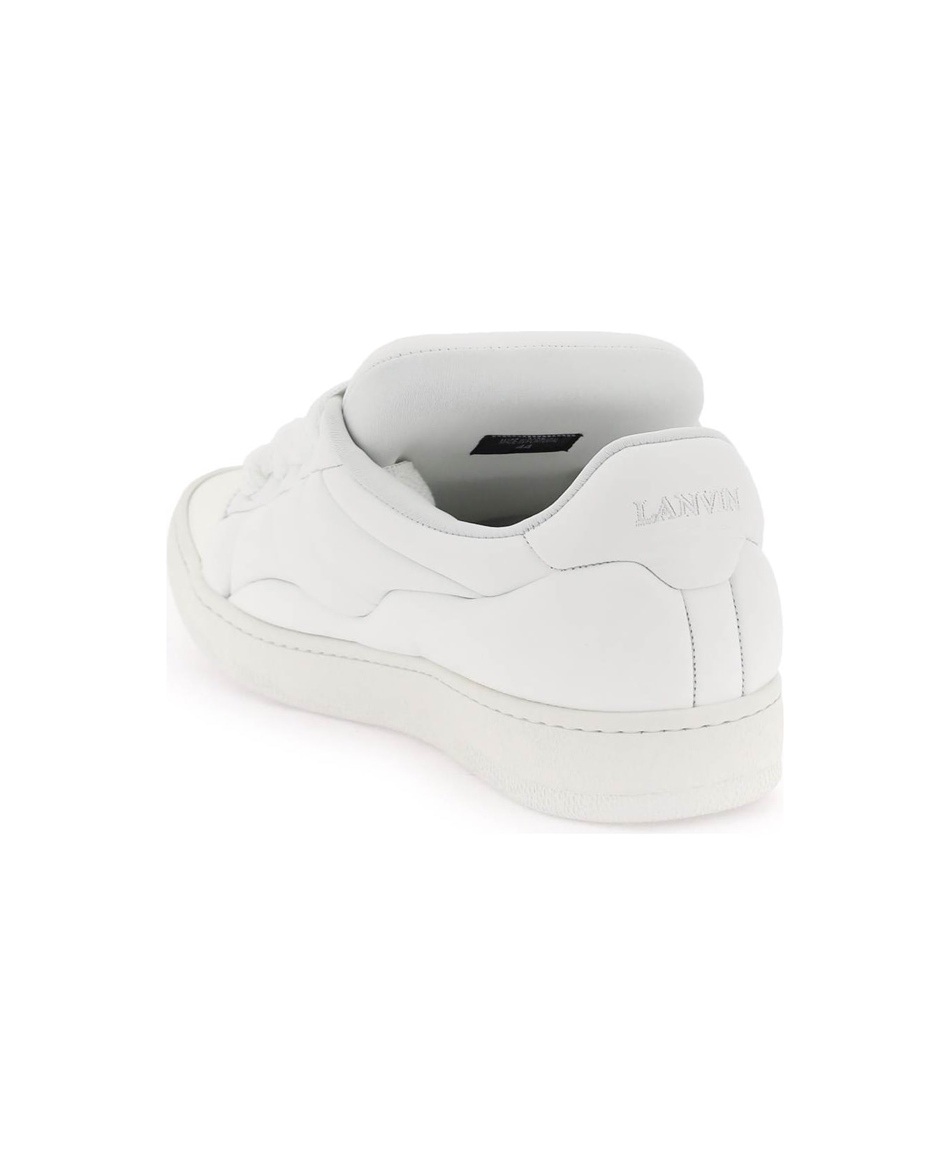 Lanvin Curb Xl Low Top Sneakers - WHITEWHITE スニーカー