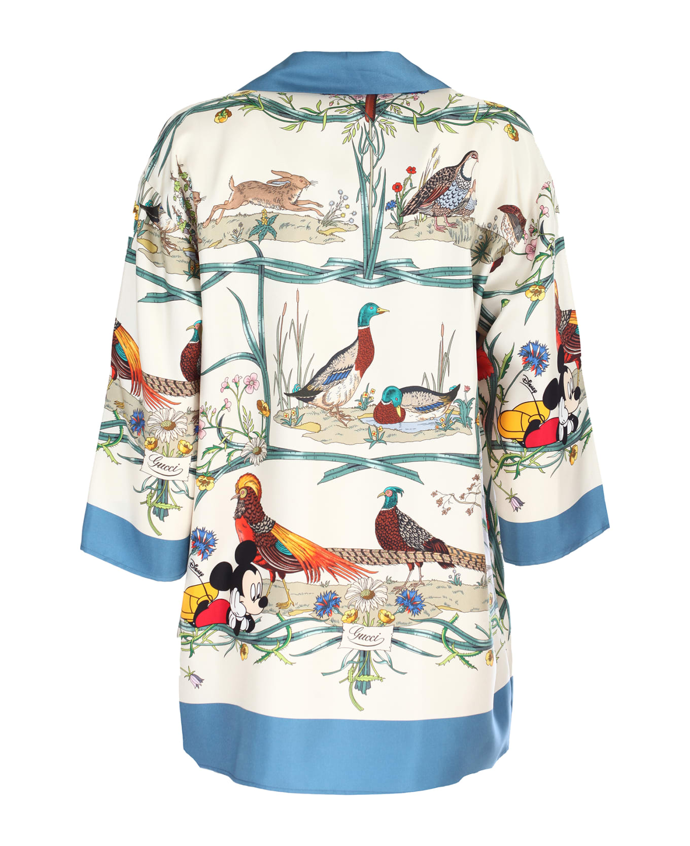 Gucci Disney x Gucci silk twill shirt - Fantasia