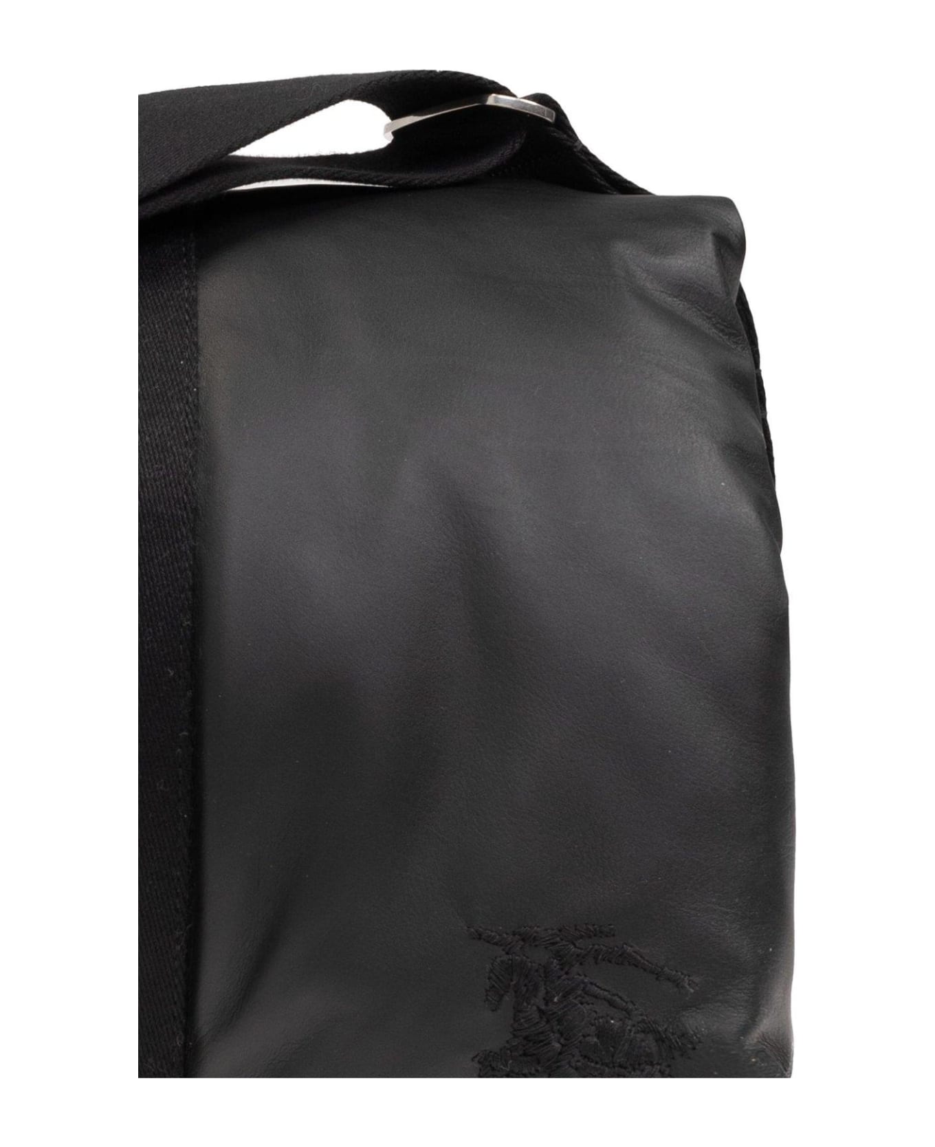 Burberry Pillow Foldover-top Padded Messenger Bag - BLACK