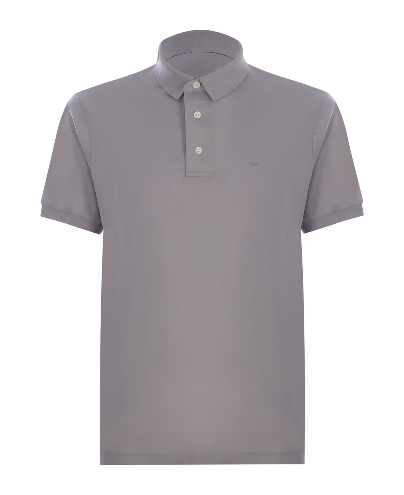 Emporio Armani Polo Shirt Emporio Armani Made Of Jersey - Grigio ポロシャツ