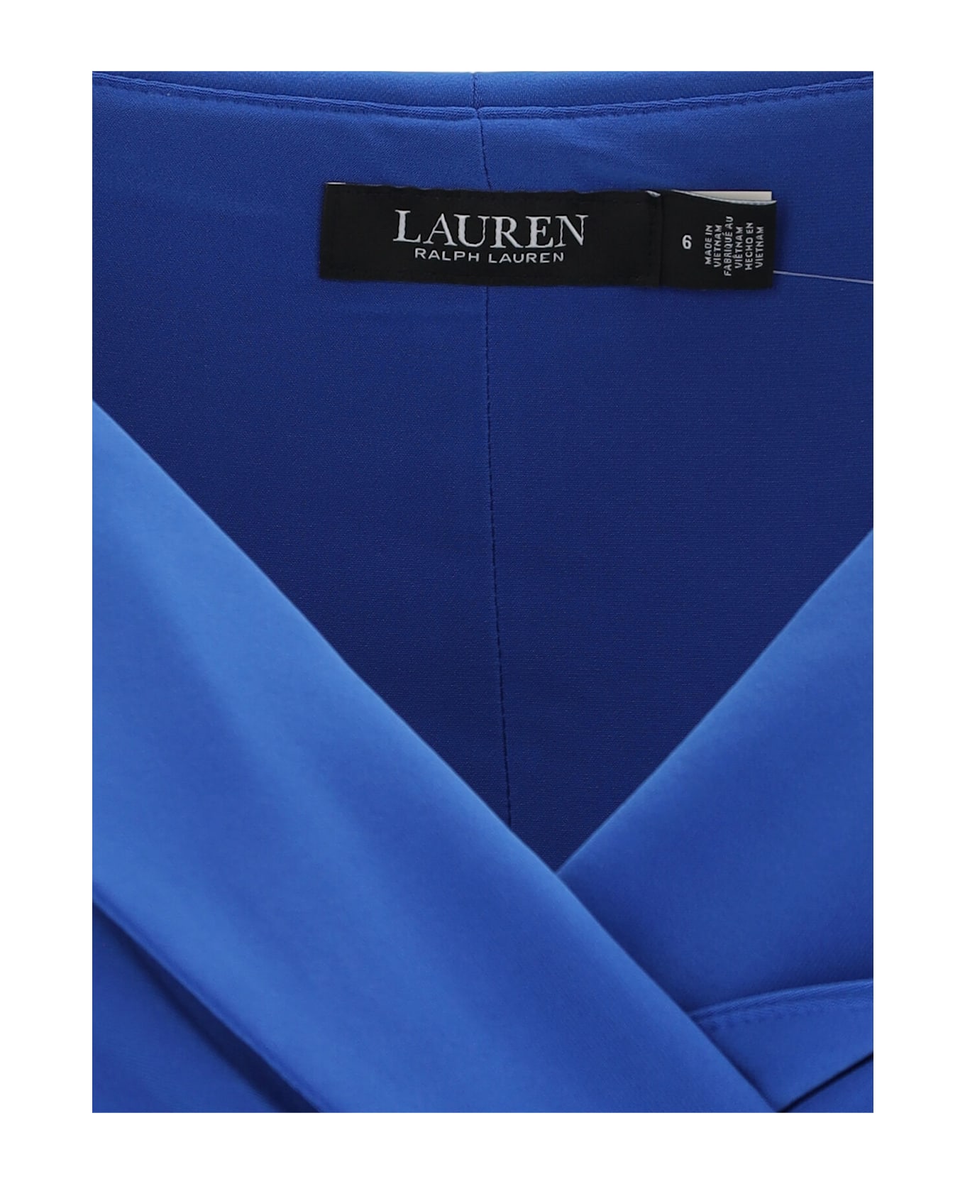 Ralph Lauren Leonidas Sleeveless Gown - New Sapphire