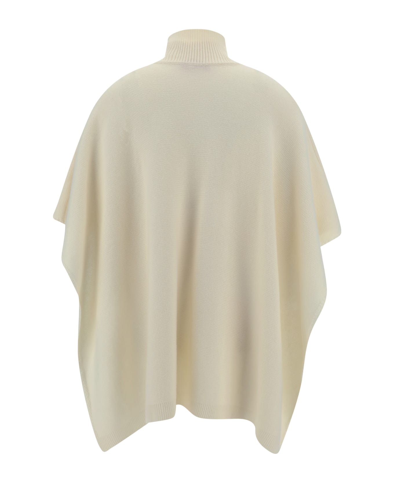 Valentino Cape-style Long Sweater - Avorio