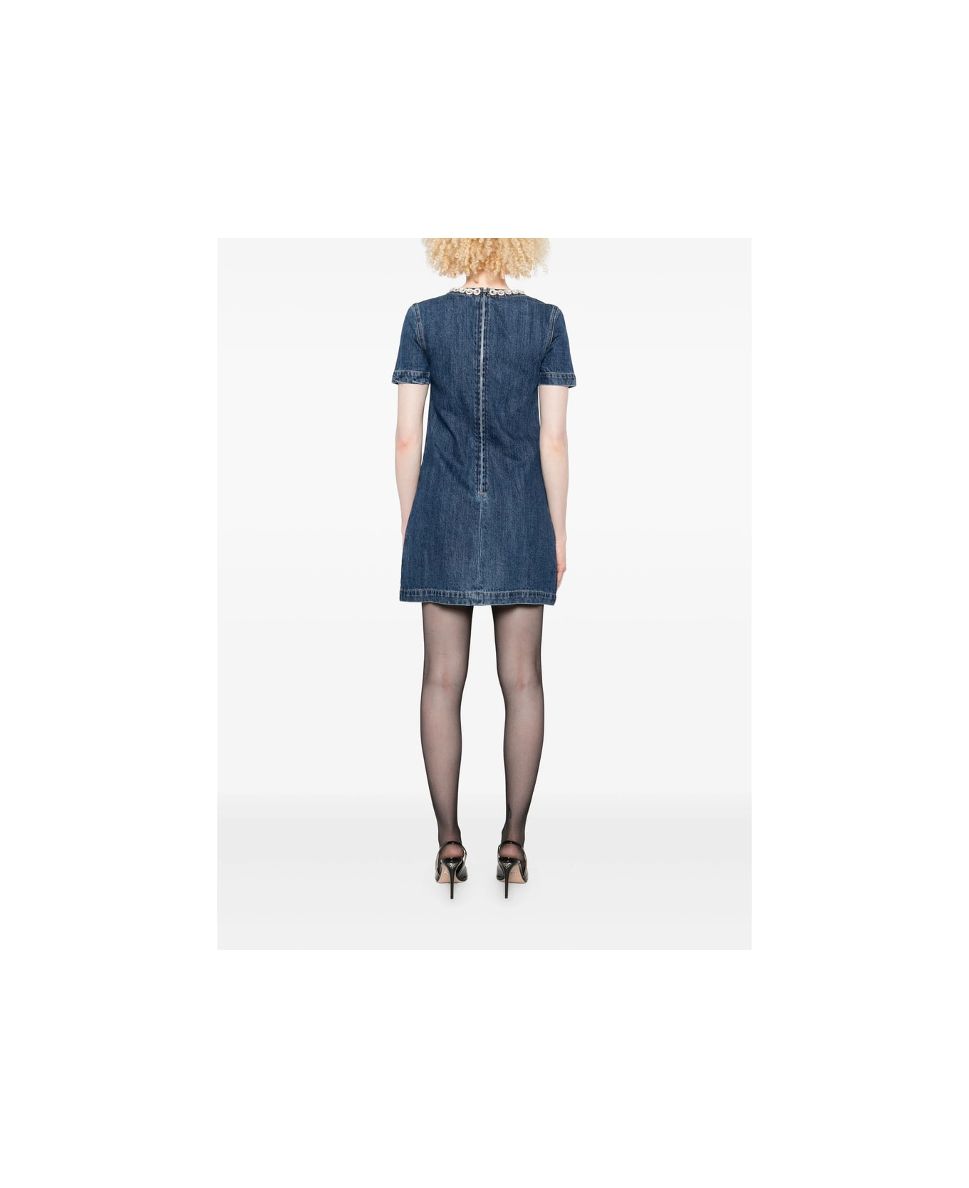 self-portrait Dress - BLUE