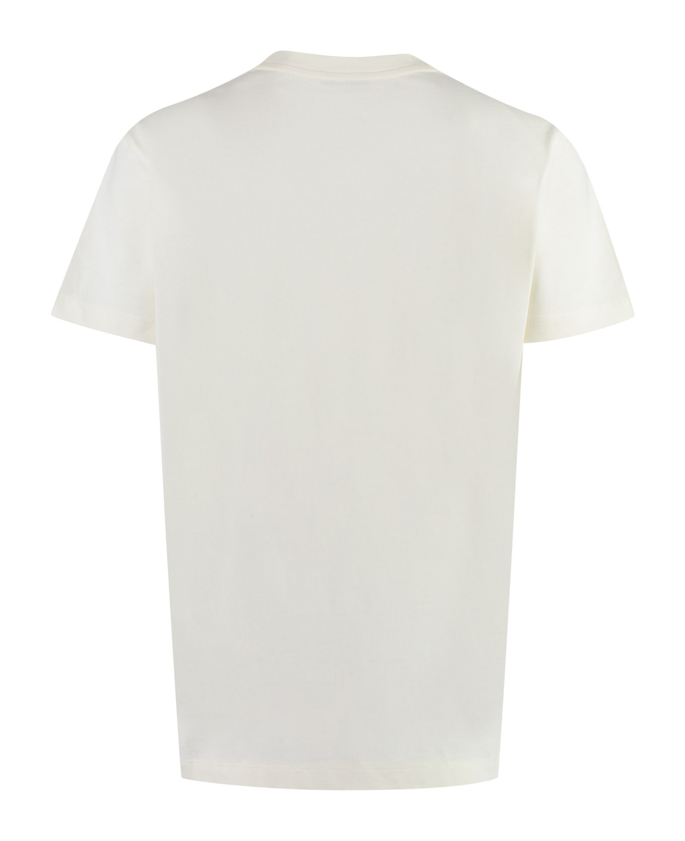 Moncler Cotton Crew-neck T-shirt - White