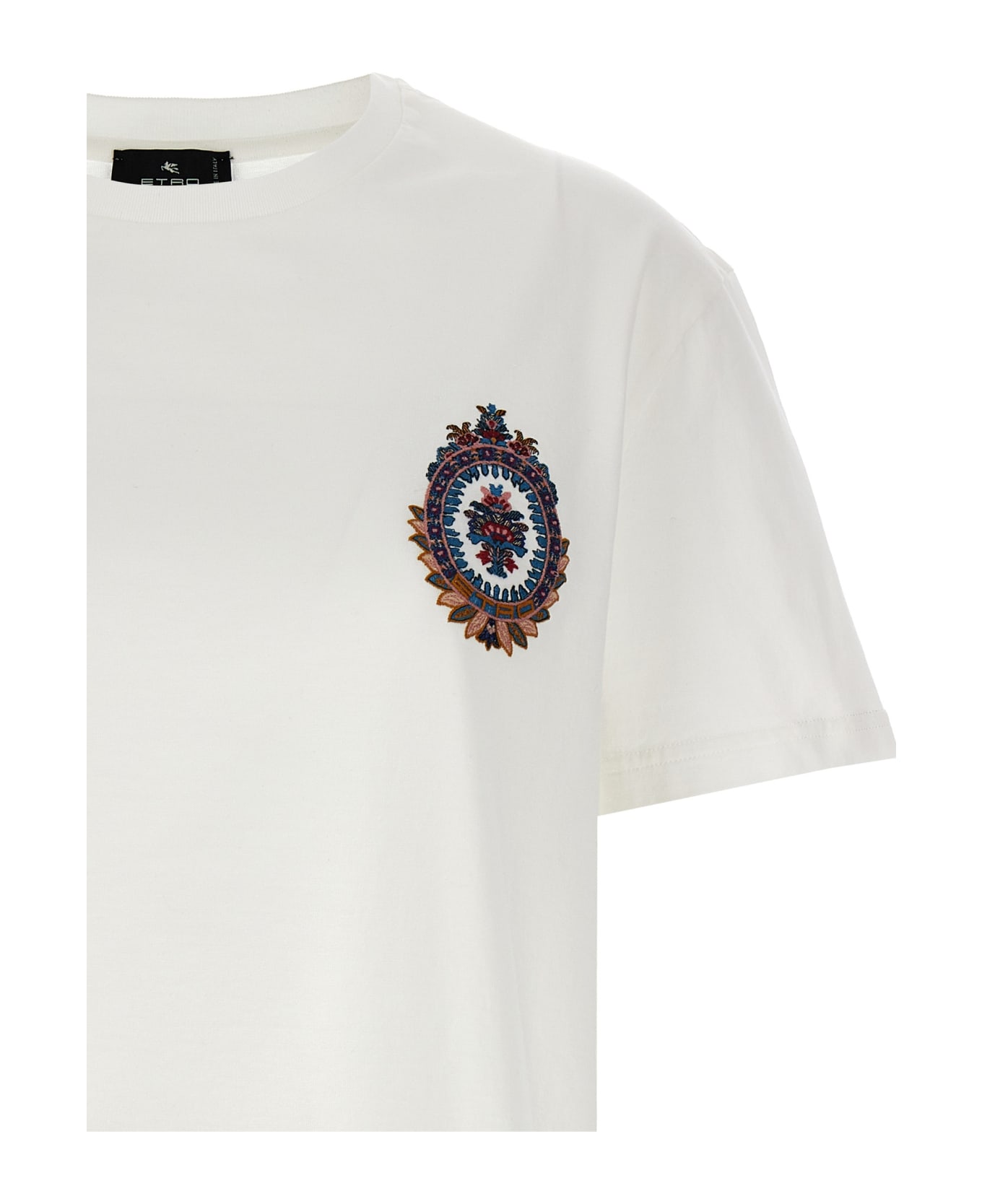 Etro Embroidery T-shirt - White Tシャツ