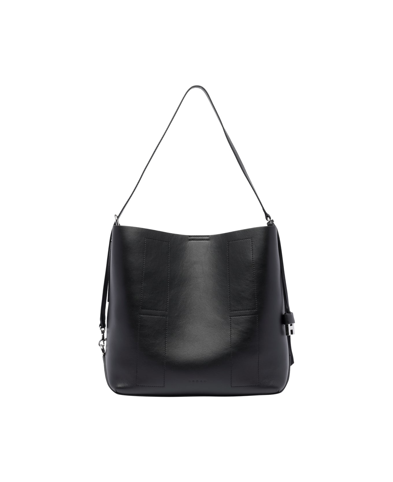 Hogan Medium Hocket Hobo Bag - BLACK