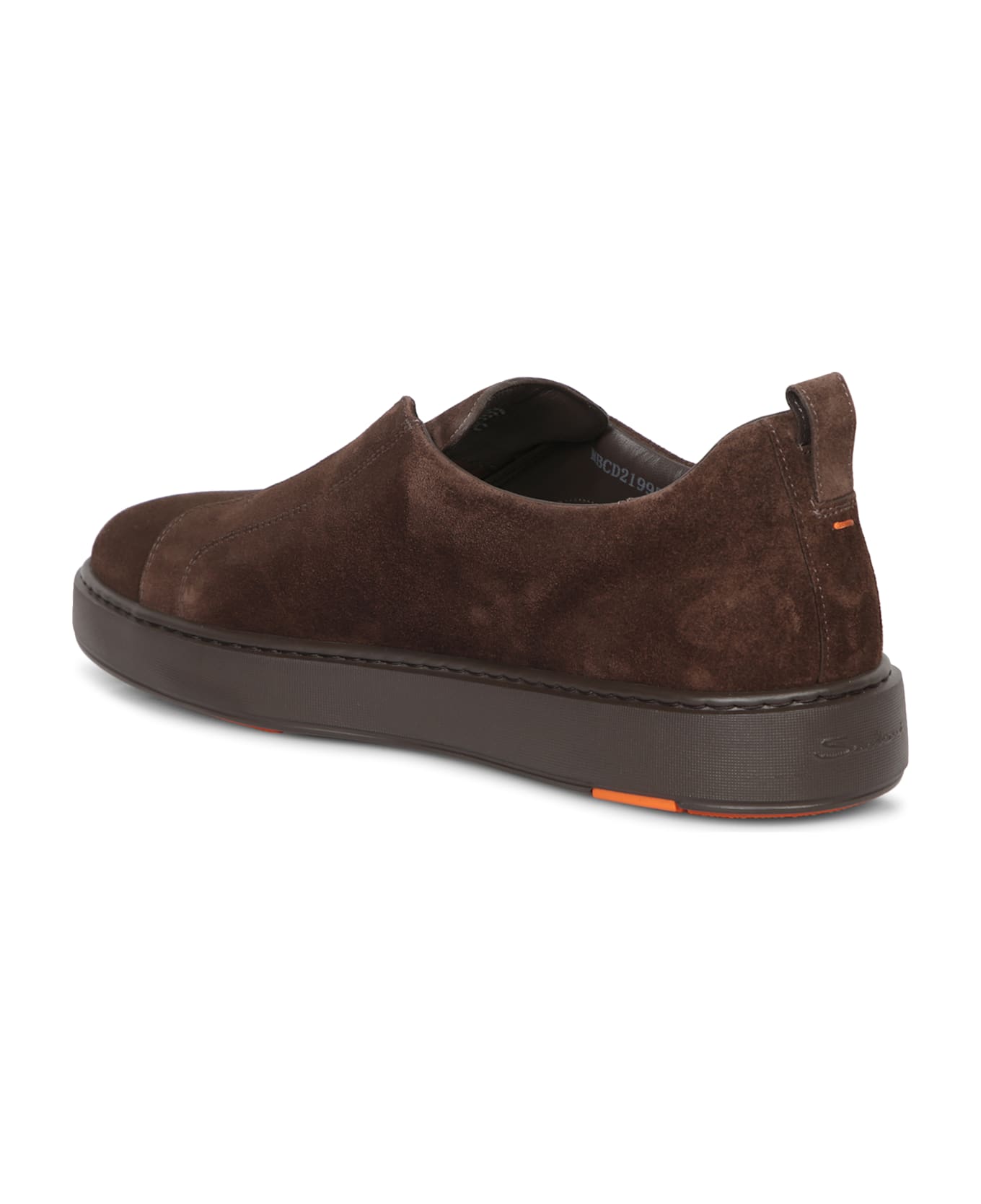 Santoni Victory Suede Tdm Sneakers - Brown