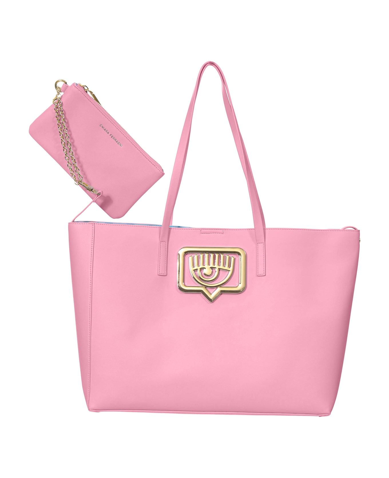 Chiara Ferragni Pink Shopper Bag - Pink