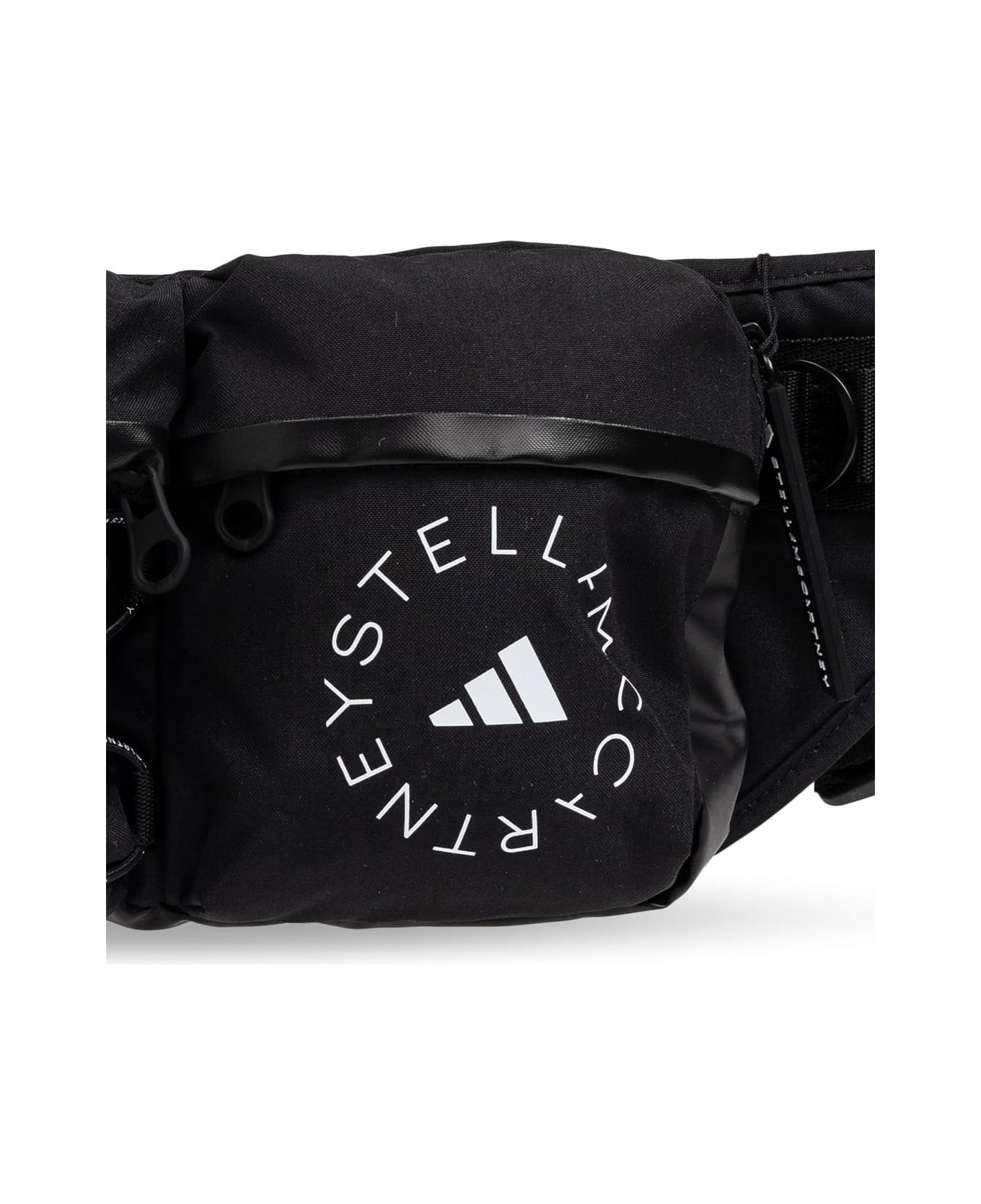 Adidas by Stella McCartney Logo Printed Bum Bag - Black