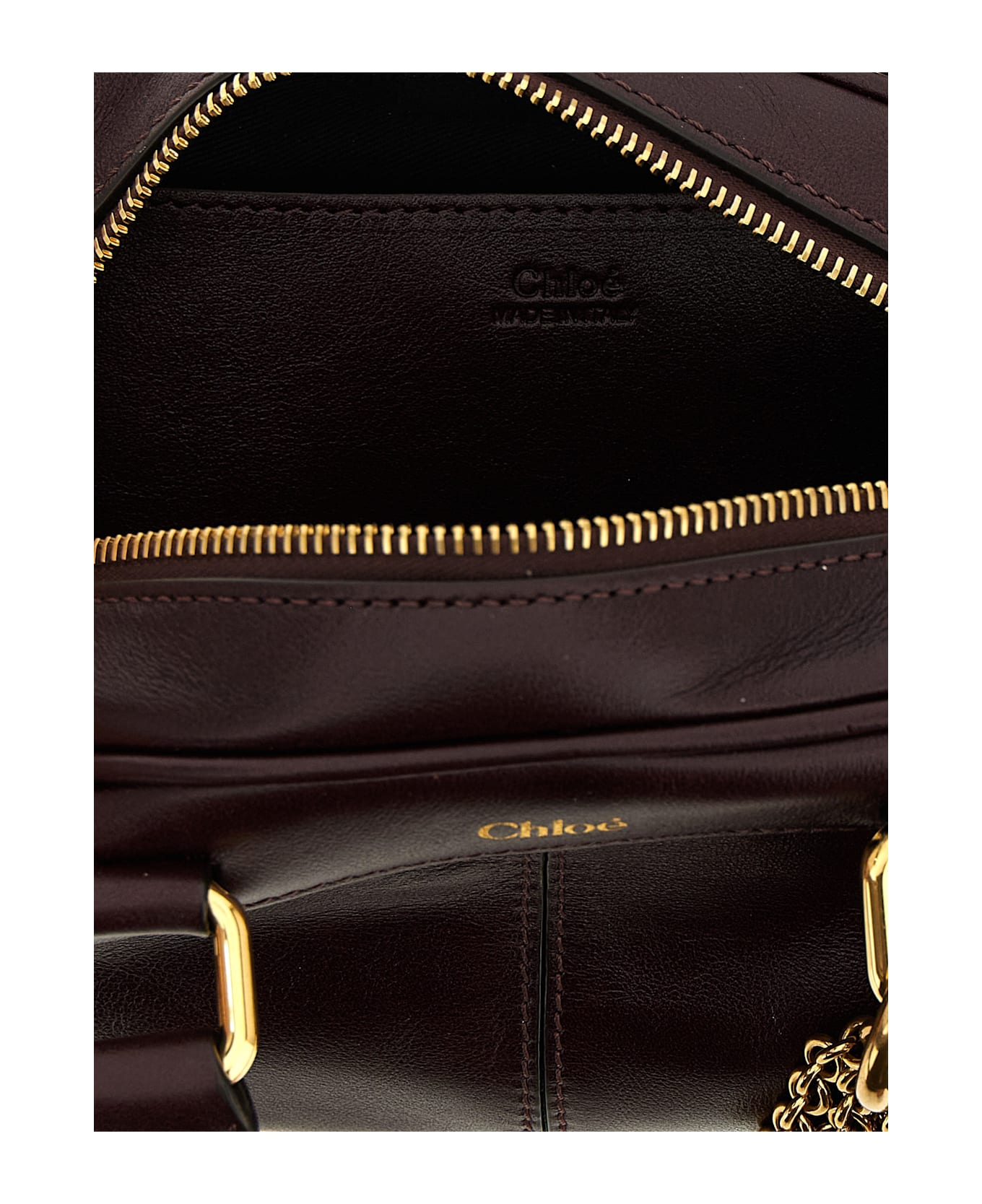 Chloé 'bowling Piccola' Handbag - Bordeaux