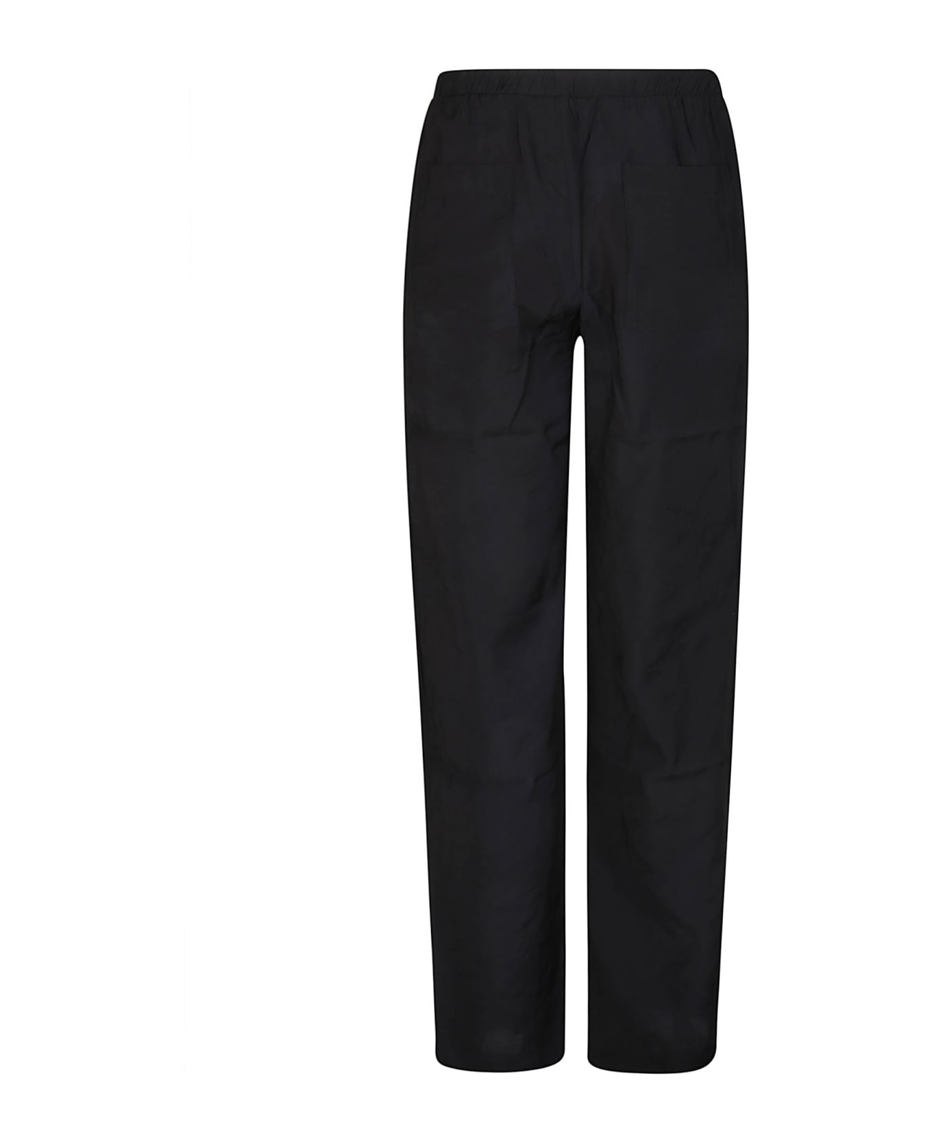 Family First Milano Soft Cupro Pant - BLACK ボトムス