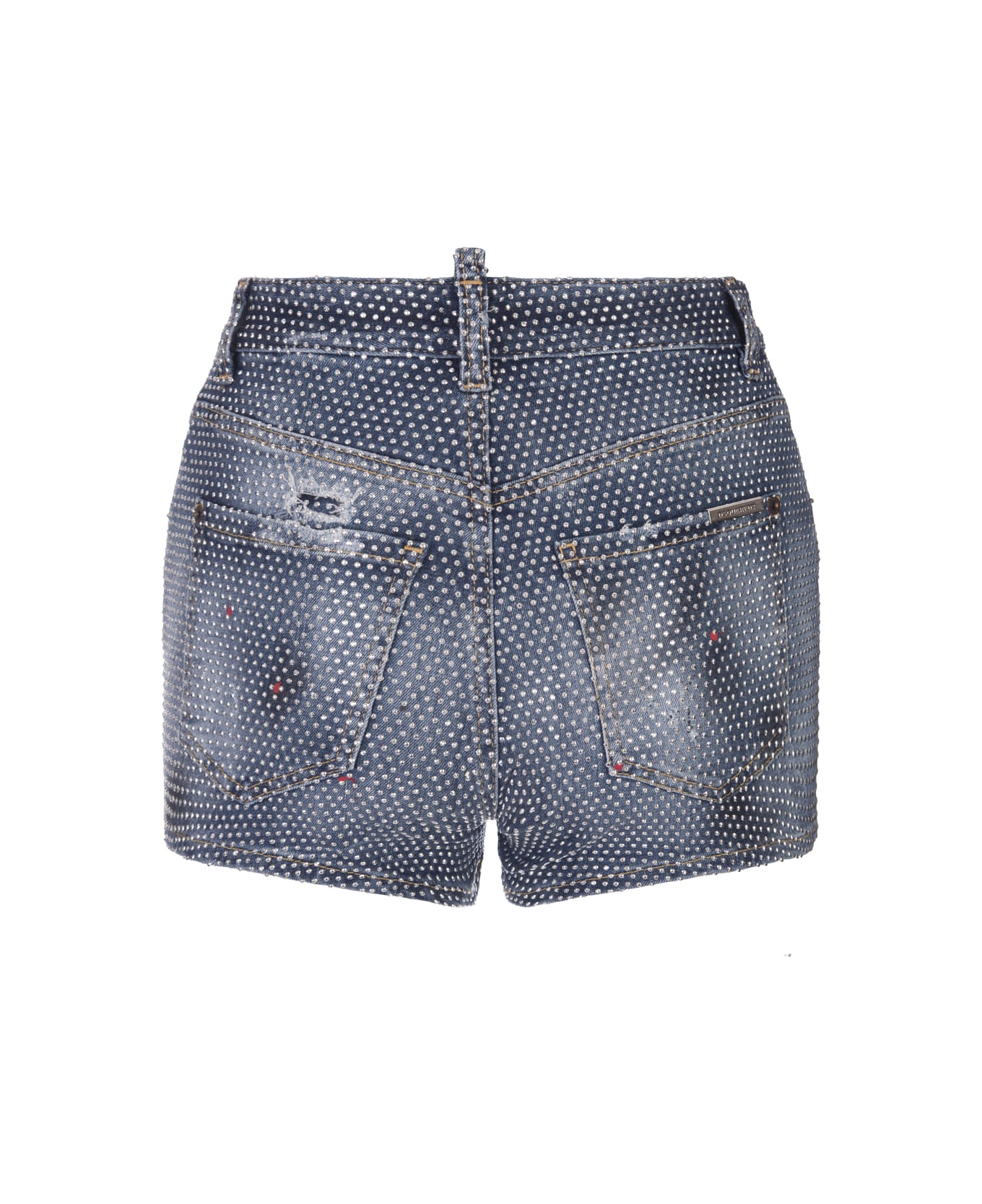 Dsquared2 Hollywood Hot Pants - Blue
