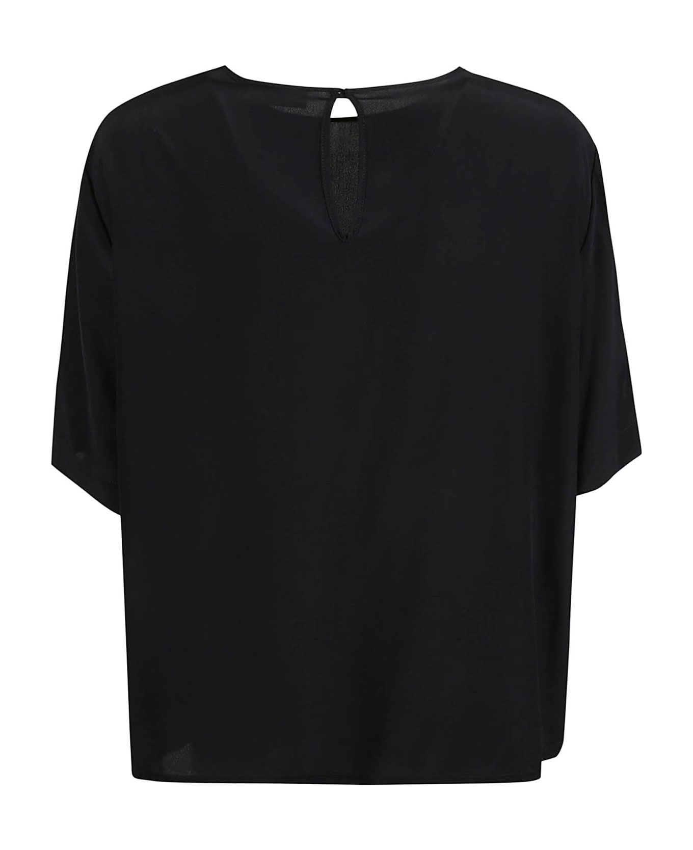 Barba Napoli W/neck Shirt - Black