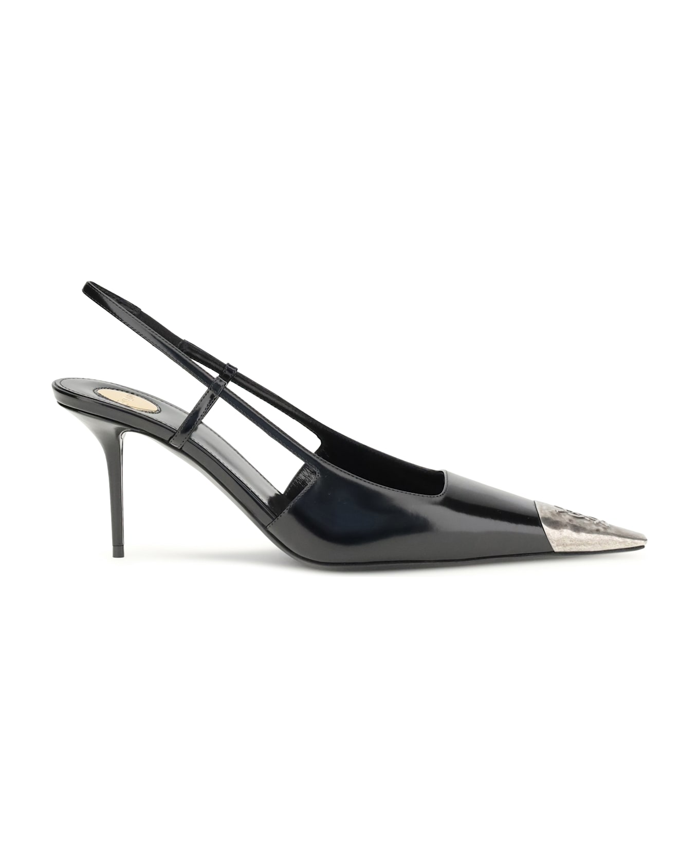 Saint Laurent Glossy Leather Jeanne Pumps