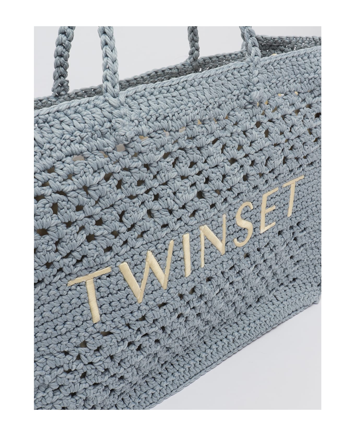 TwinSet Poliester Tote - CIELO トートバッグ