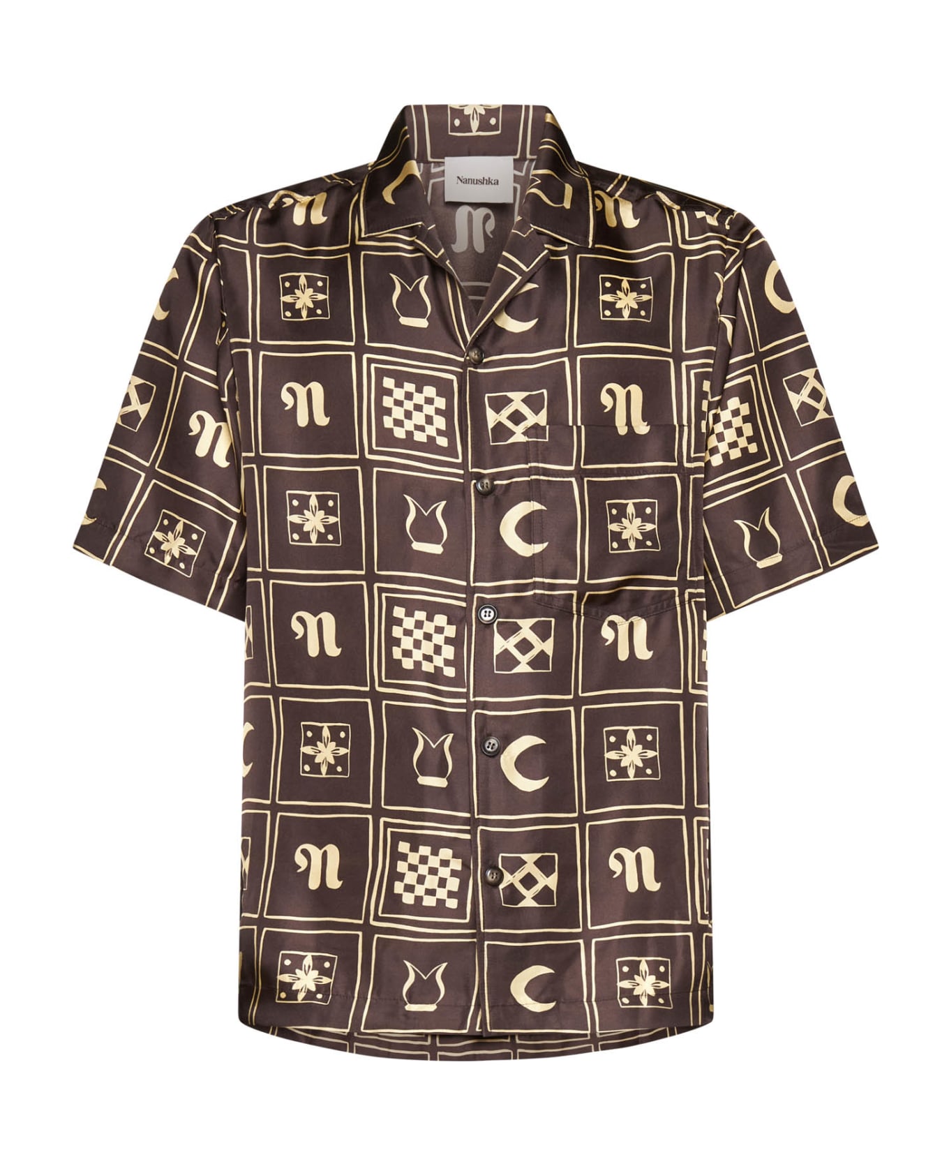 Nanushka Shirt - SANDRO Schmaler Pullover mit Reißverschluss Schwarz