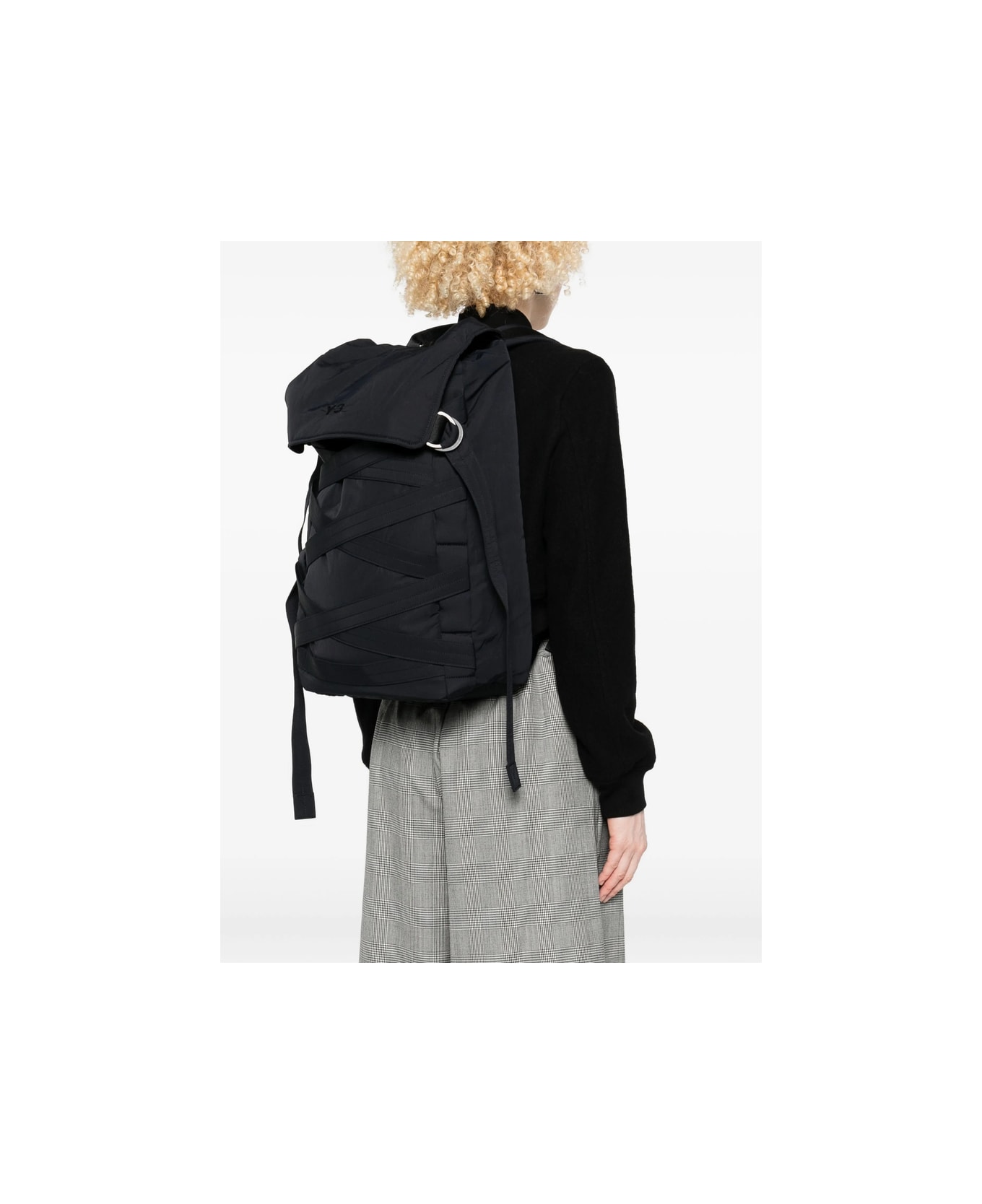 Y-3 Backpack - BLACK