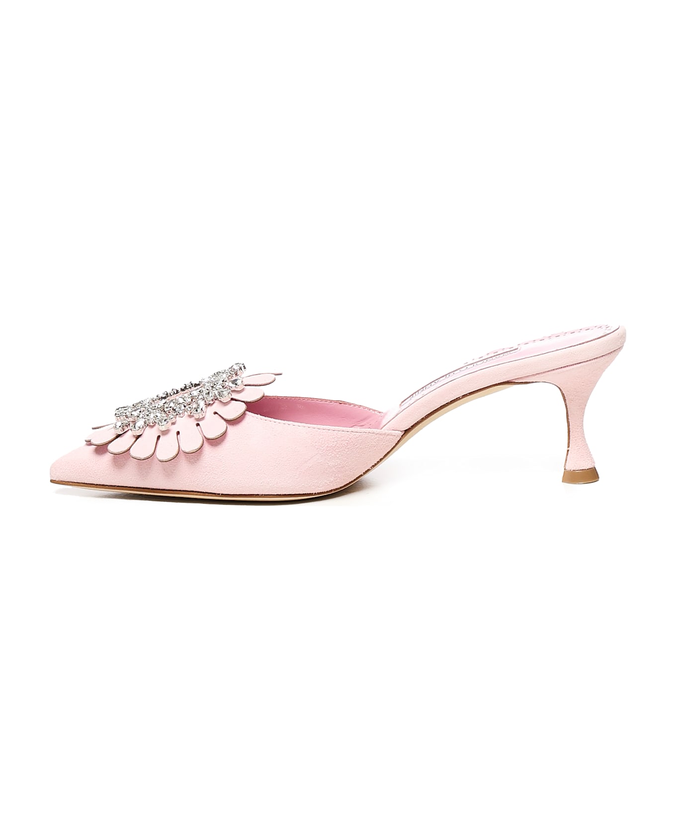 Manolo Blahnik Shogmuo Mules - Pink