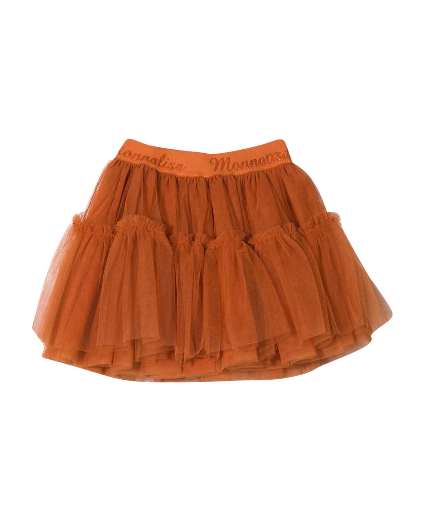 Monnalisa Orange Skirt Girl - ORANGE