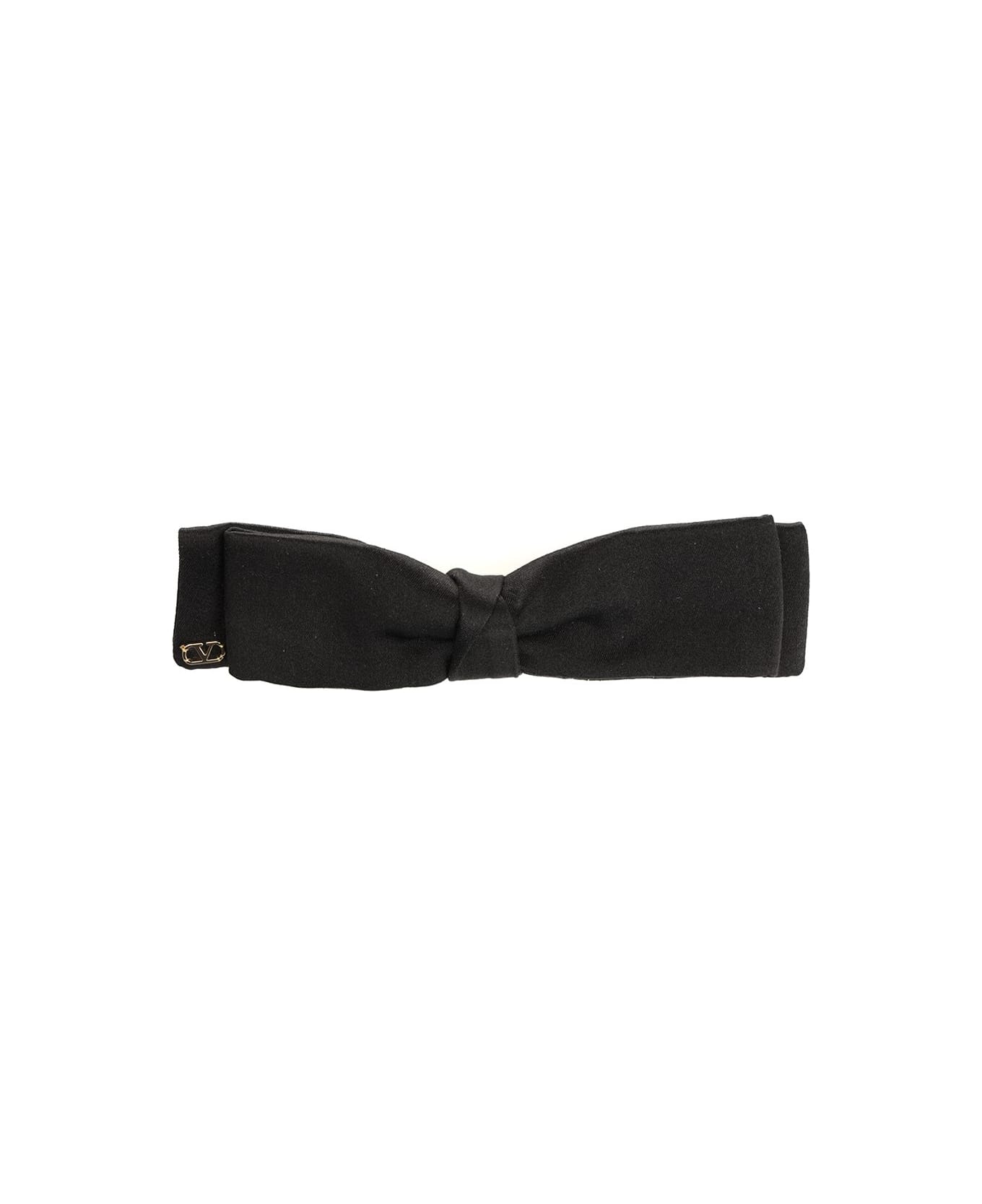 Valentino Garavani Bow Hair Clip - BLACK