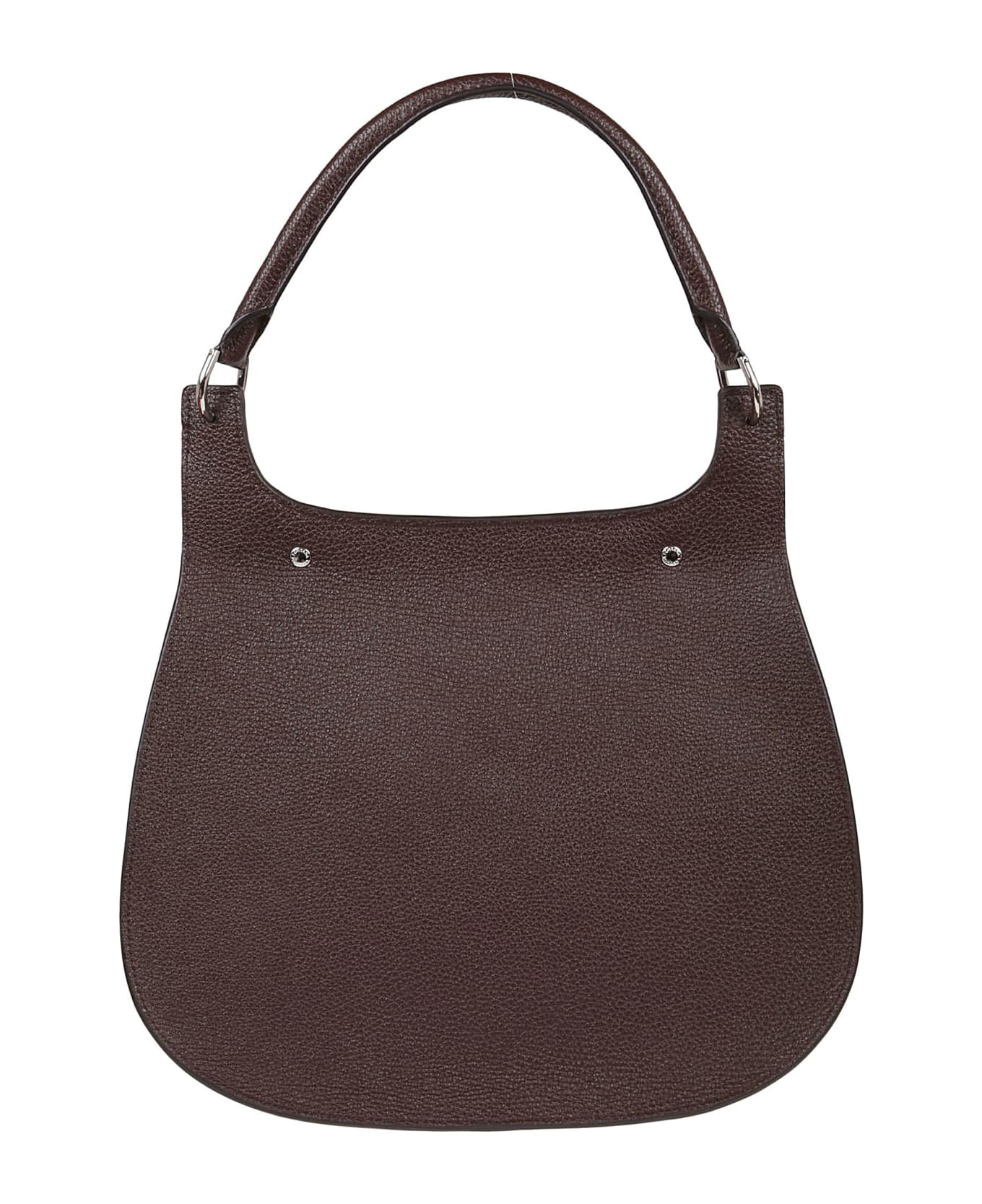 Fontana Couture Leather Bag - Mahogany