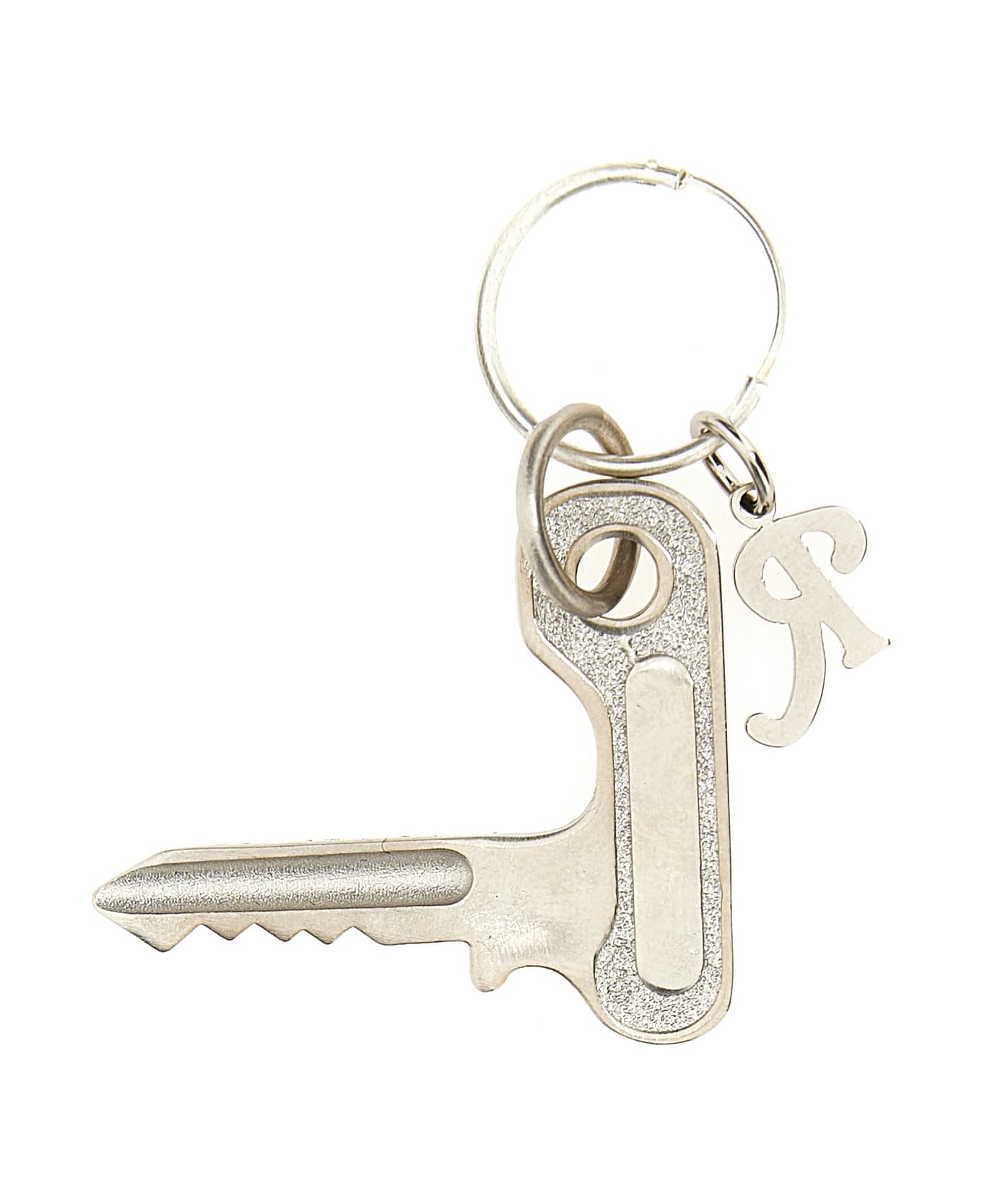 Raf Simons 'key' Single Earring - Silver