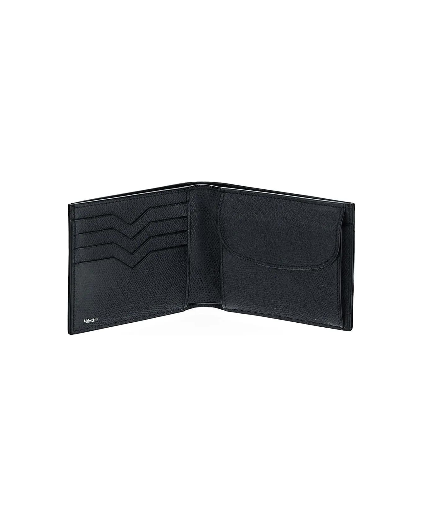 Valextra 4cc Wallet With Coin Purse - Nn