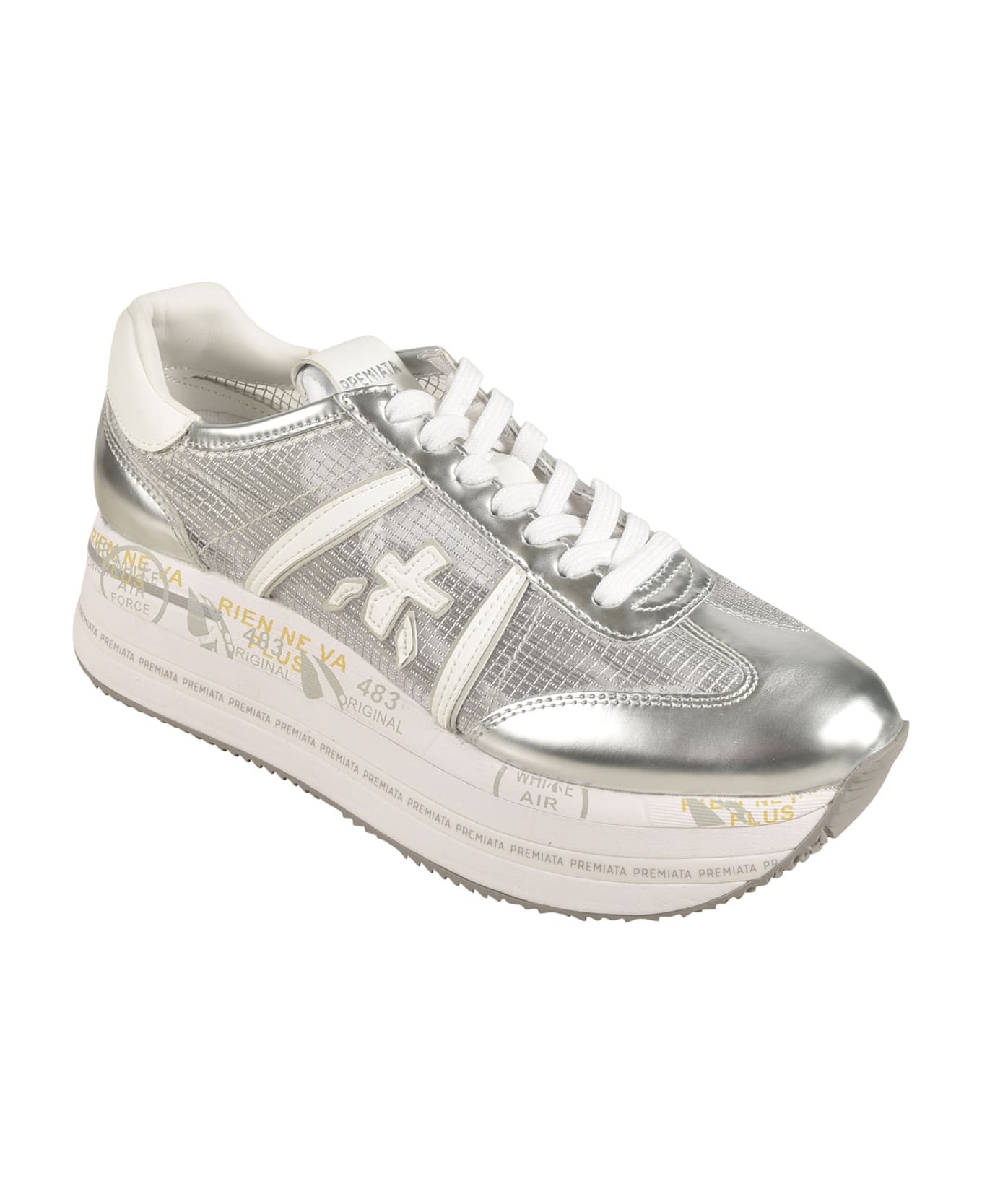 Premiata Beth Var Sneakers - Argento
