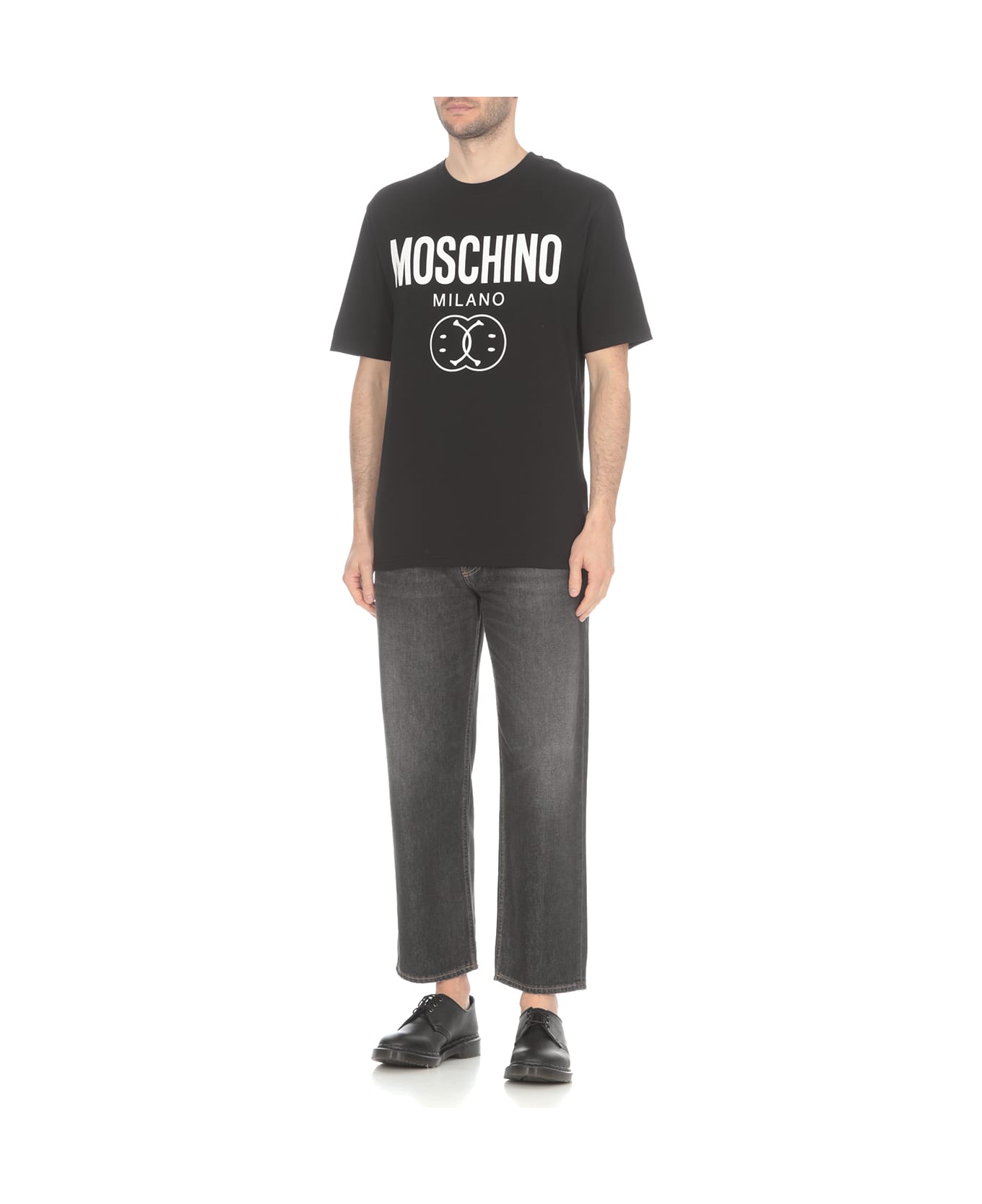 Moschino Cotton T-shirt - Black シャツ