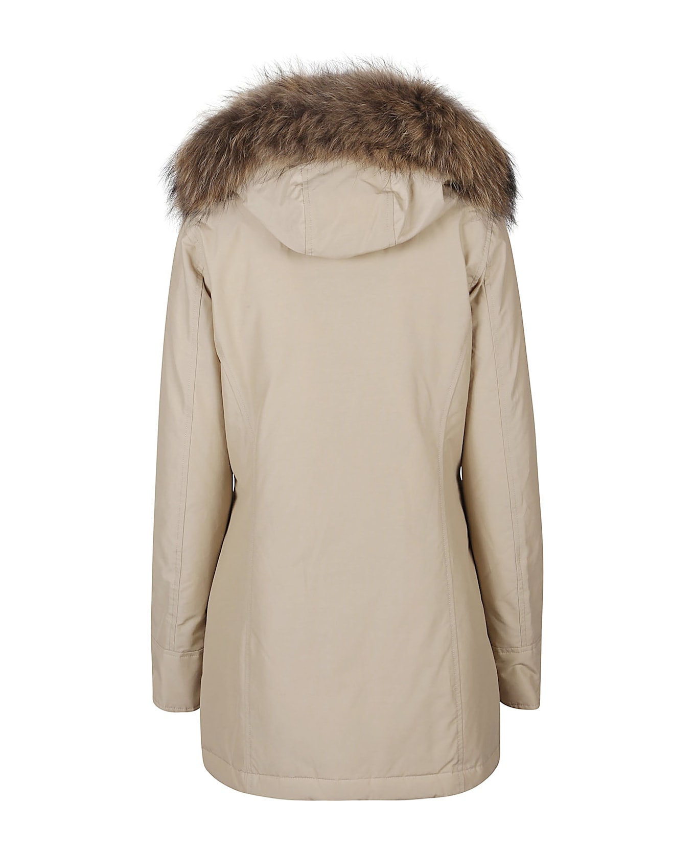 Woolrich Arctic Raccoon Parka - OXFORD TAN